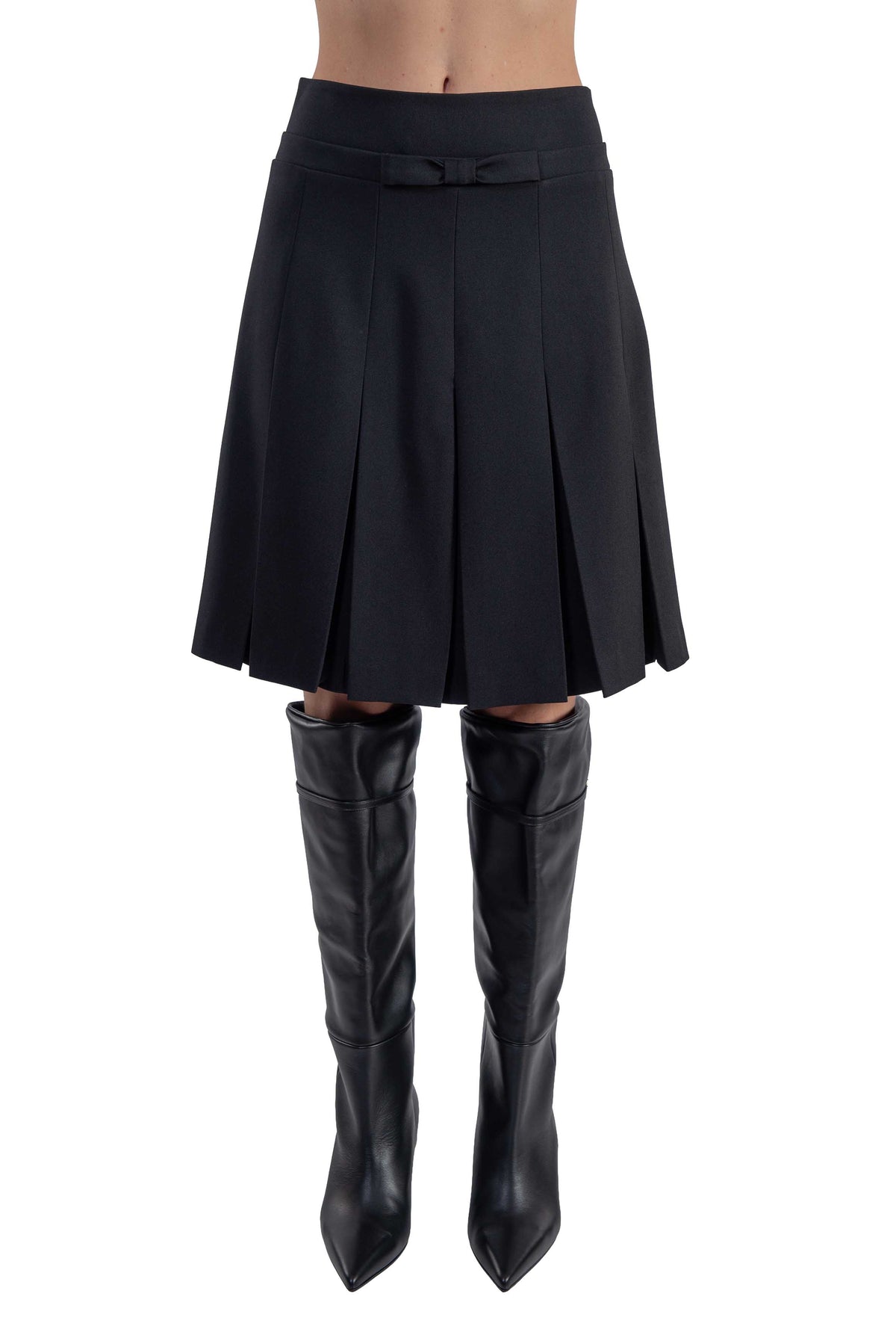 Gonna nera a pieghe 4334 4988 NERO ALICE MILLER