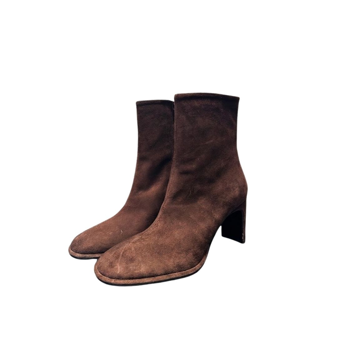 Stivaletto camoscio t. moro A1548 A1548 T.MORO BIANCA DI