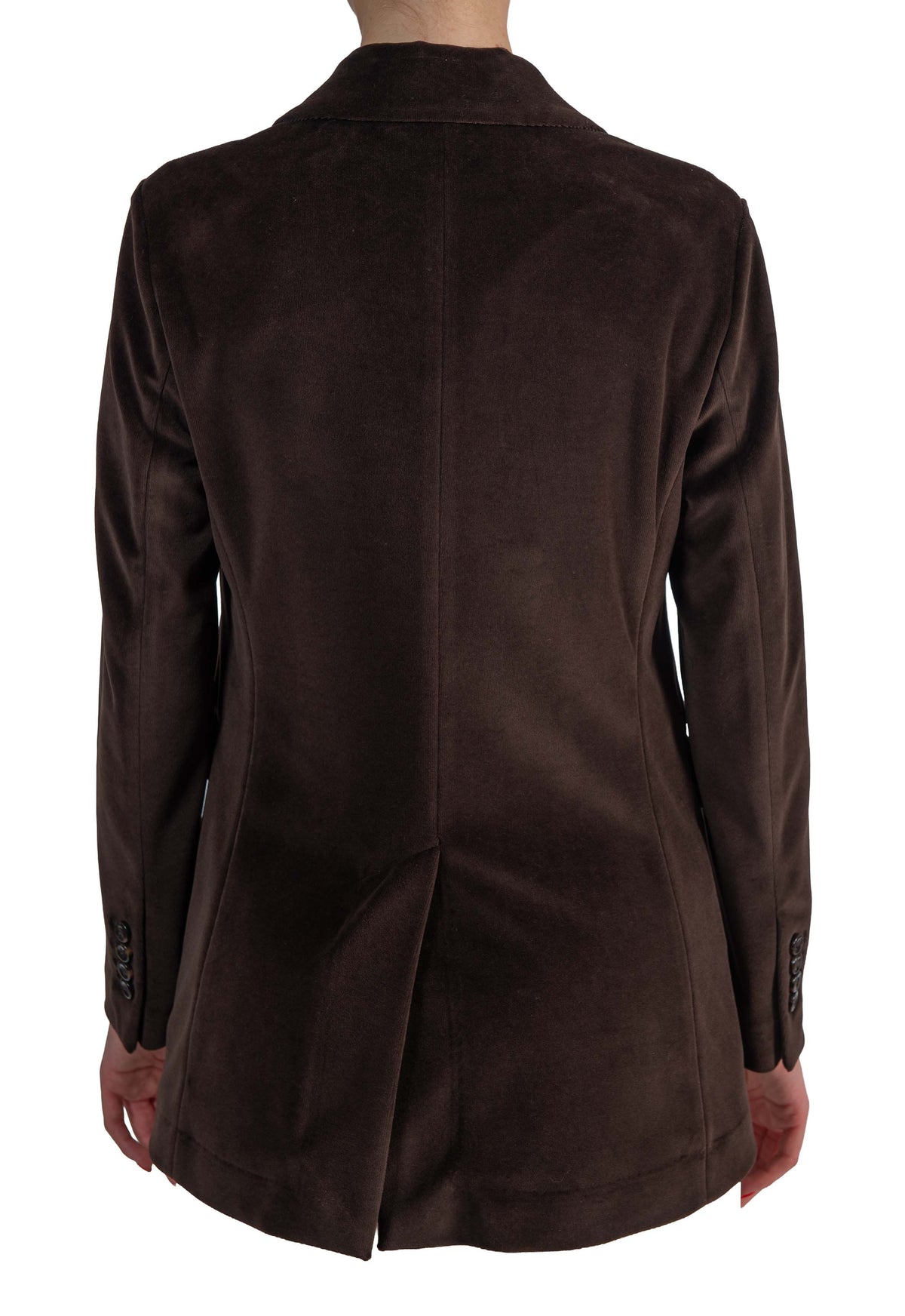 Giacca velluto lisciotesta di moro FD4059 CORTECCIA CIRCOLO