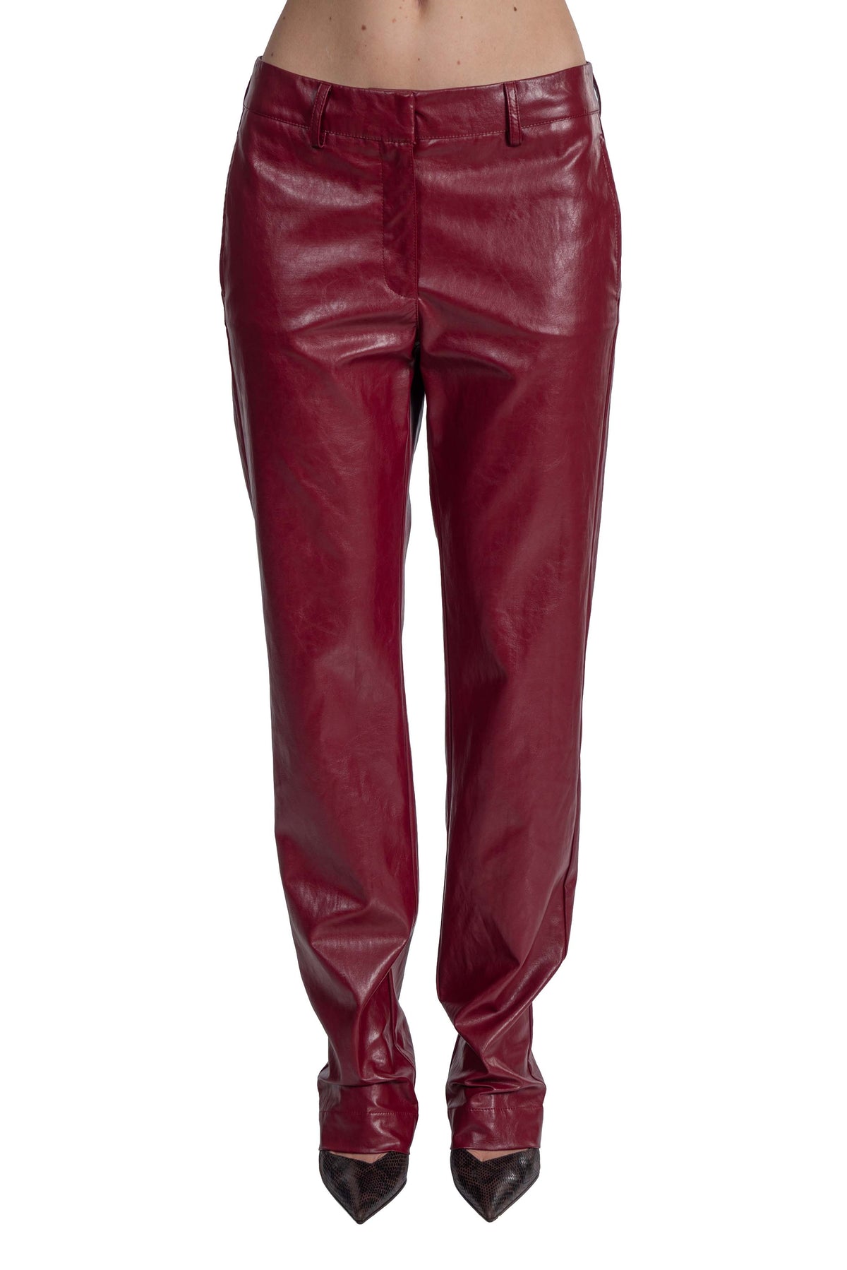 Pantalone ecopelle 30811 RUBINO FEDERICA TOSI
