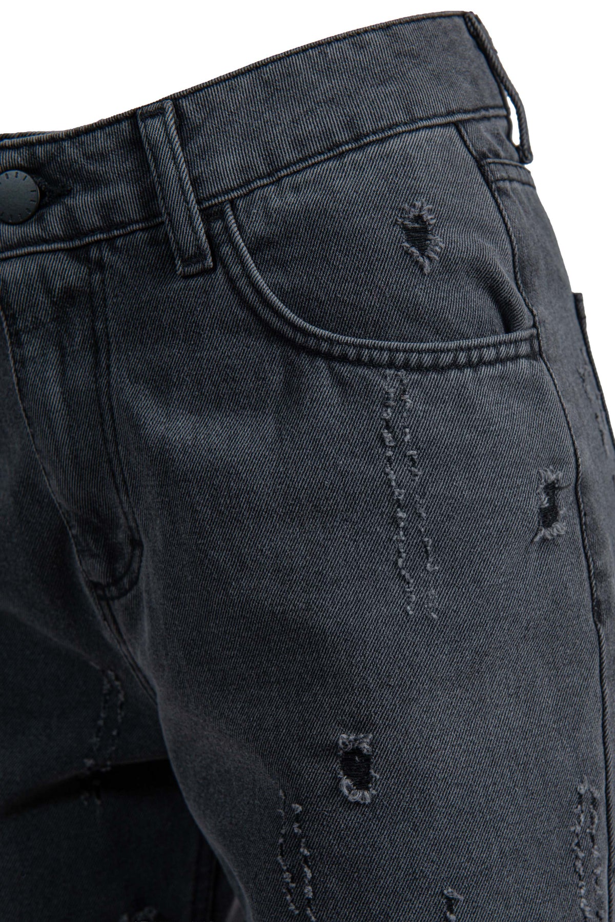 Jeans con rotture 30820 ANTRACITE FEDERICA TOSI