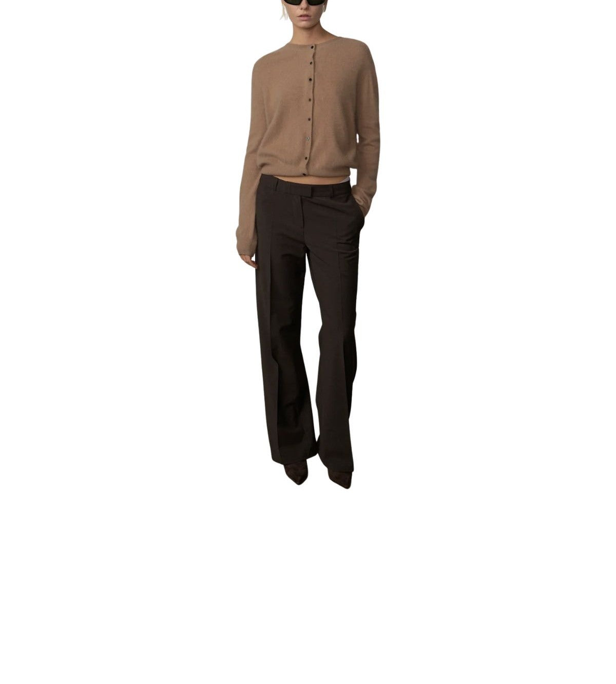 Cardigan cammello Roselle ROSELLE CROISSANT HERSKIND