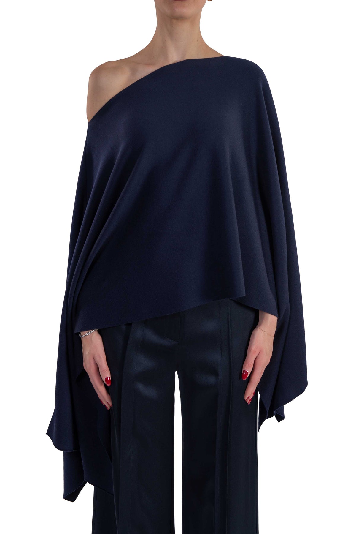 Cappa blu navy ADIRA L6WA11 BLU LIVIANA CONTI