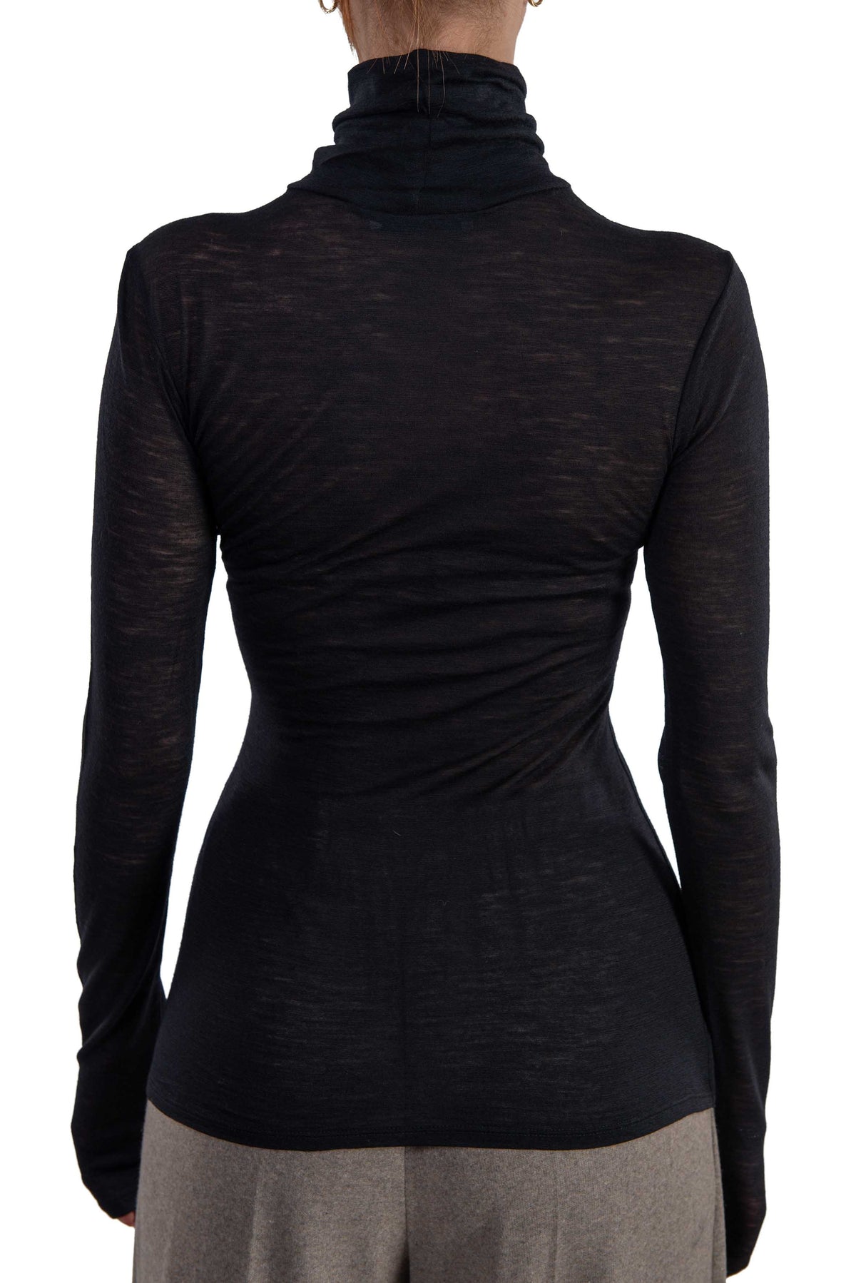 T-shirt Ginevra nera. GINEVRA F6WH17 NERO LIVIANA CONTI