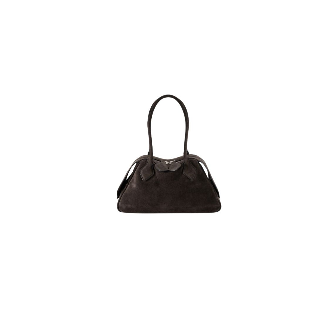 Borsa Angie suede testa di moro ANGIE T.MORO MINO BOSSI