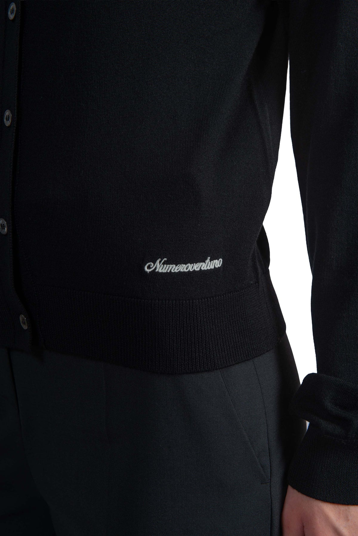 Cardigan nero A031 BLACK N° 21