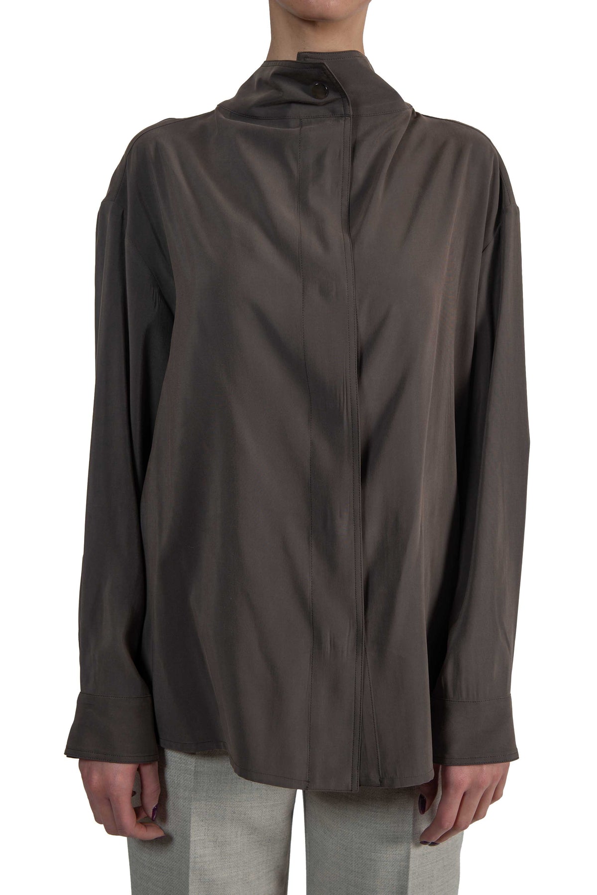 Camicia collo montato CAM03 CLAY RAME
