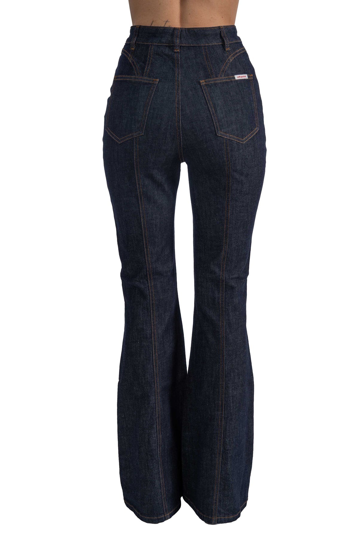 Jeans blu a vita alta 804PL BLUE SELF PORTRAIT