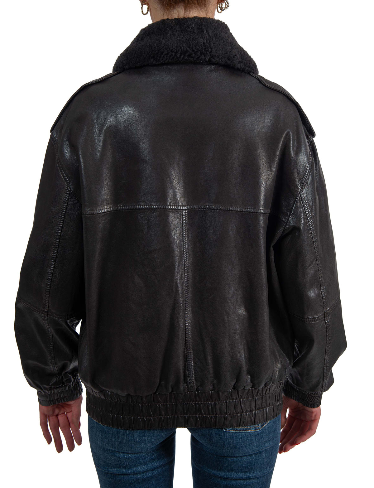 Giaccone pelle marrone Betz BETZ+ COLLO BROWN THE JACKIE LEATHERS
