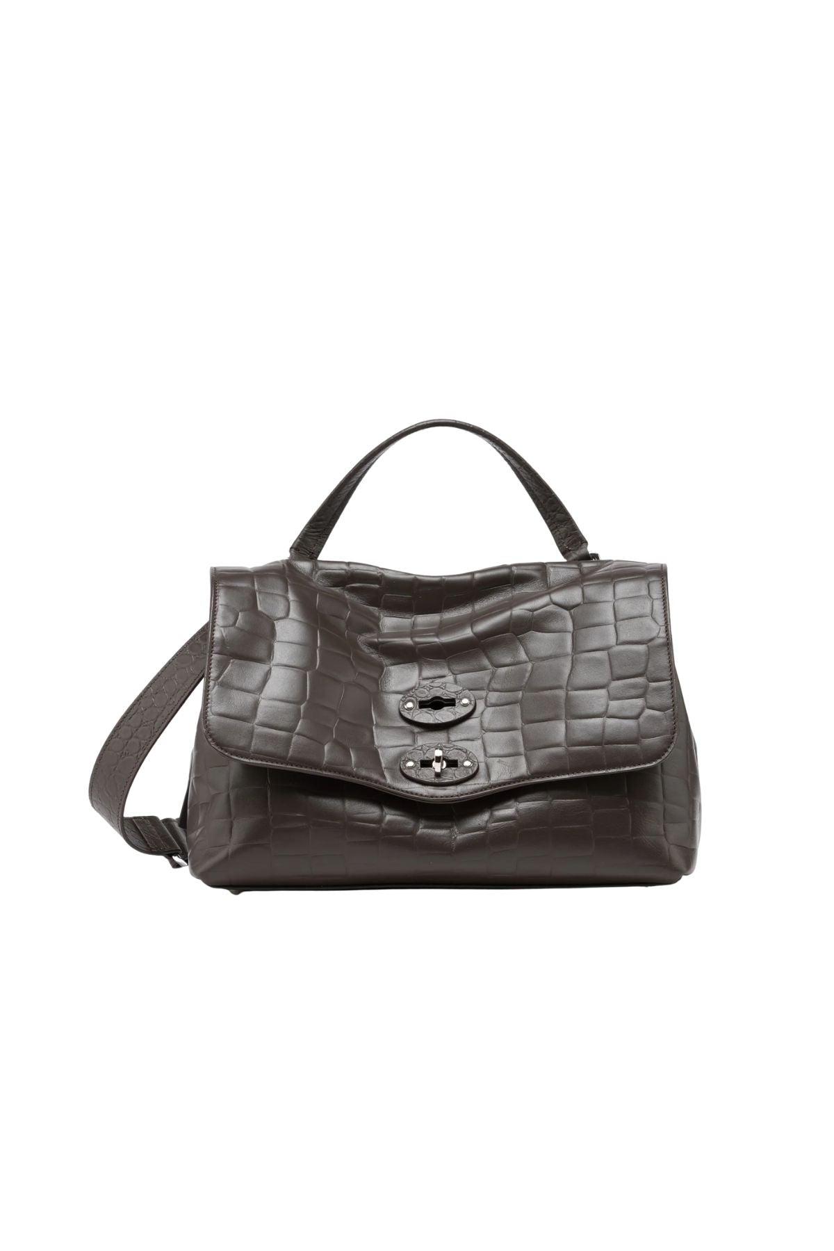 Postina S stampa cocco Brown Espresso POSTINA S FOULARD BROWN ESPRESSO ZANELLATO