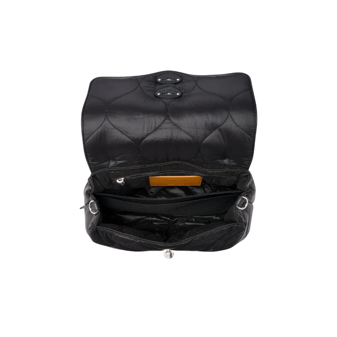 Postina s in tessuto nero POSTINA S LUNARIA BLACK LIQUIRIZIA ZANELLATO