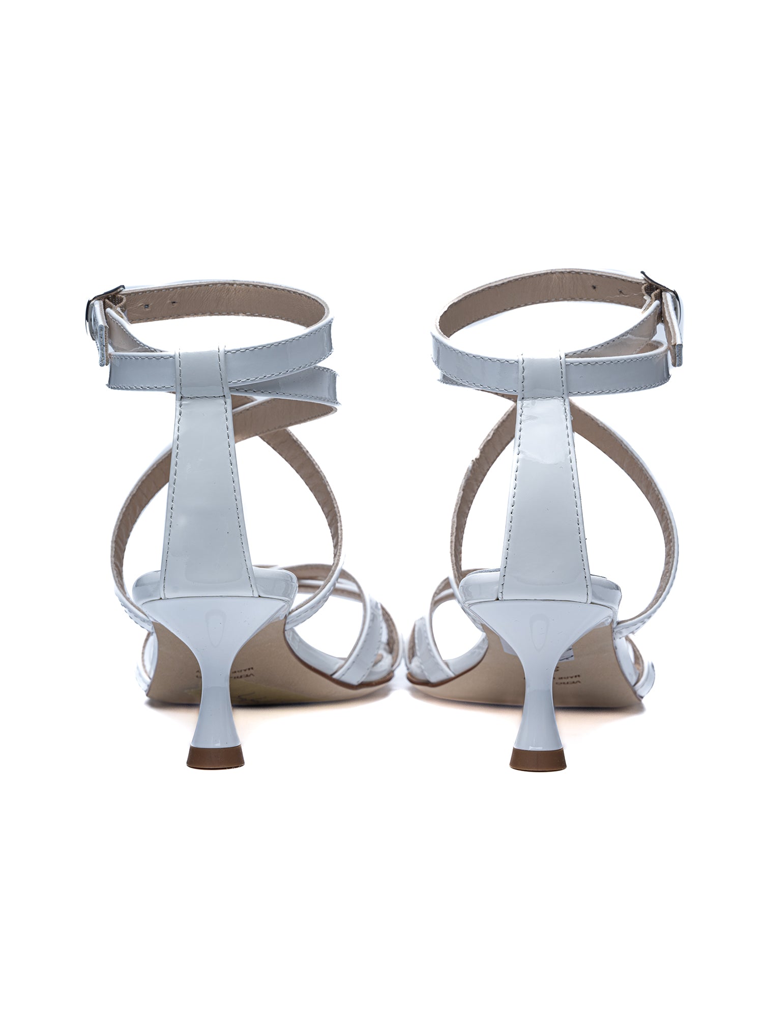 Sandali vernice bianca 3799 B ANNA F