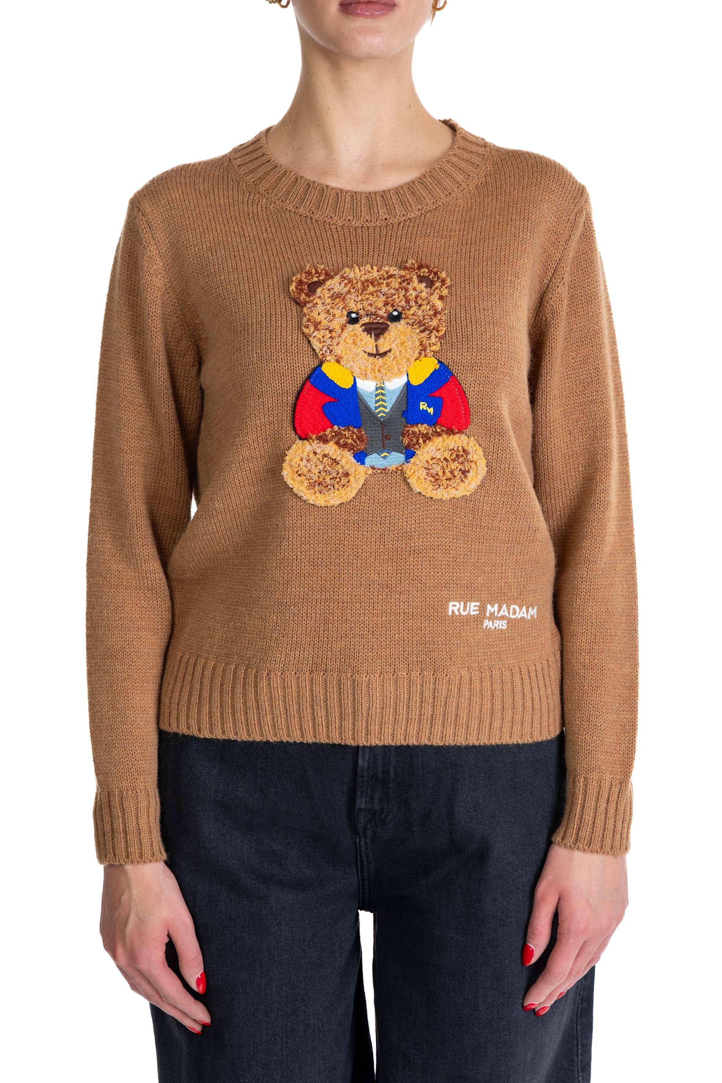 Maglia Marvin MARVIN JUMPER CAMEL RUE MADAM