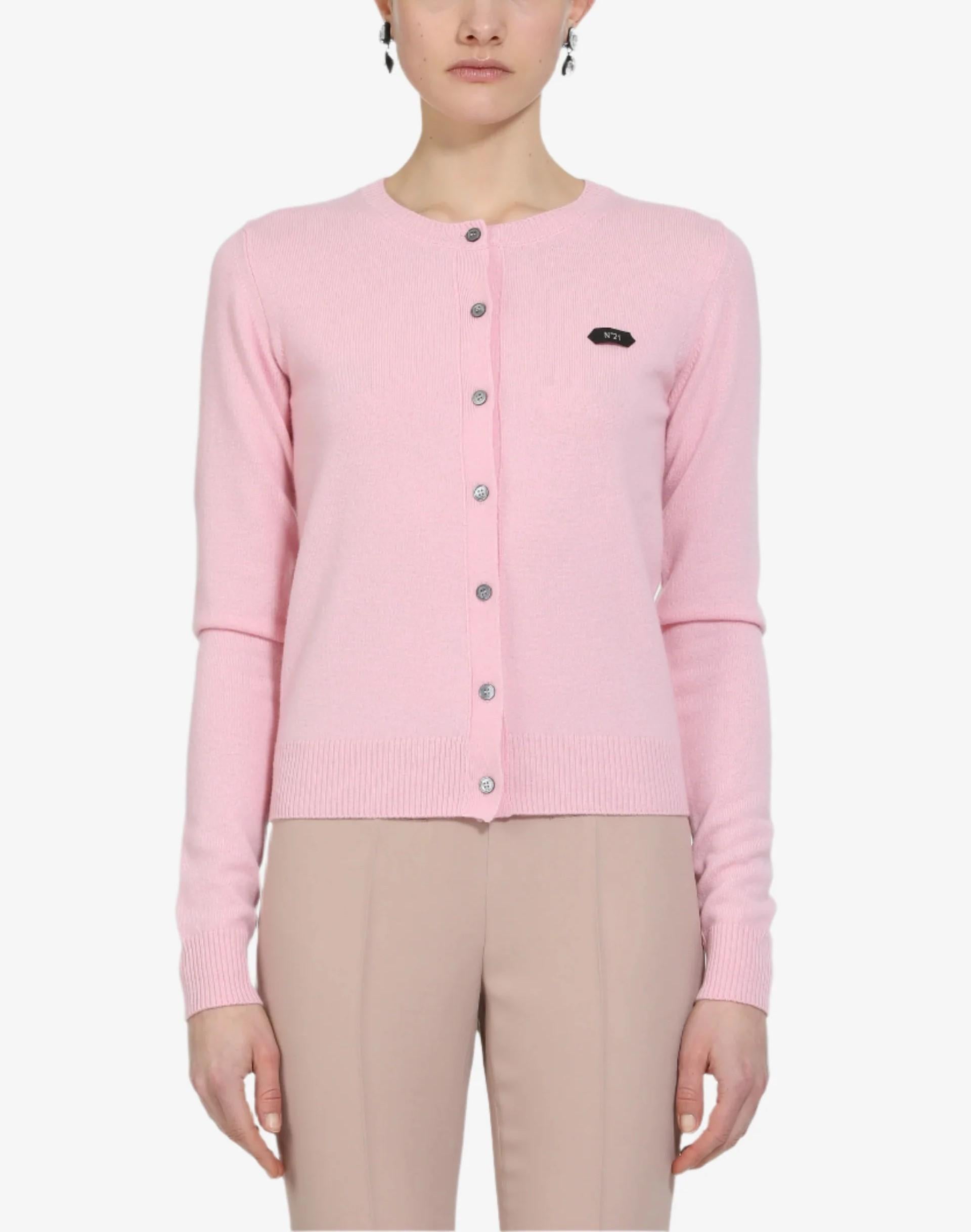 Cardigan rosa A036 4421 N° 21