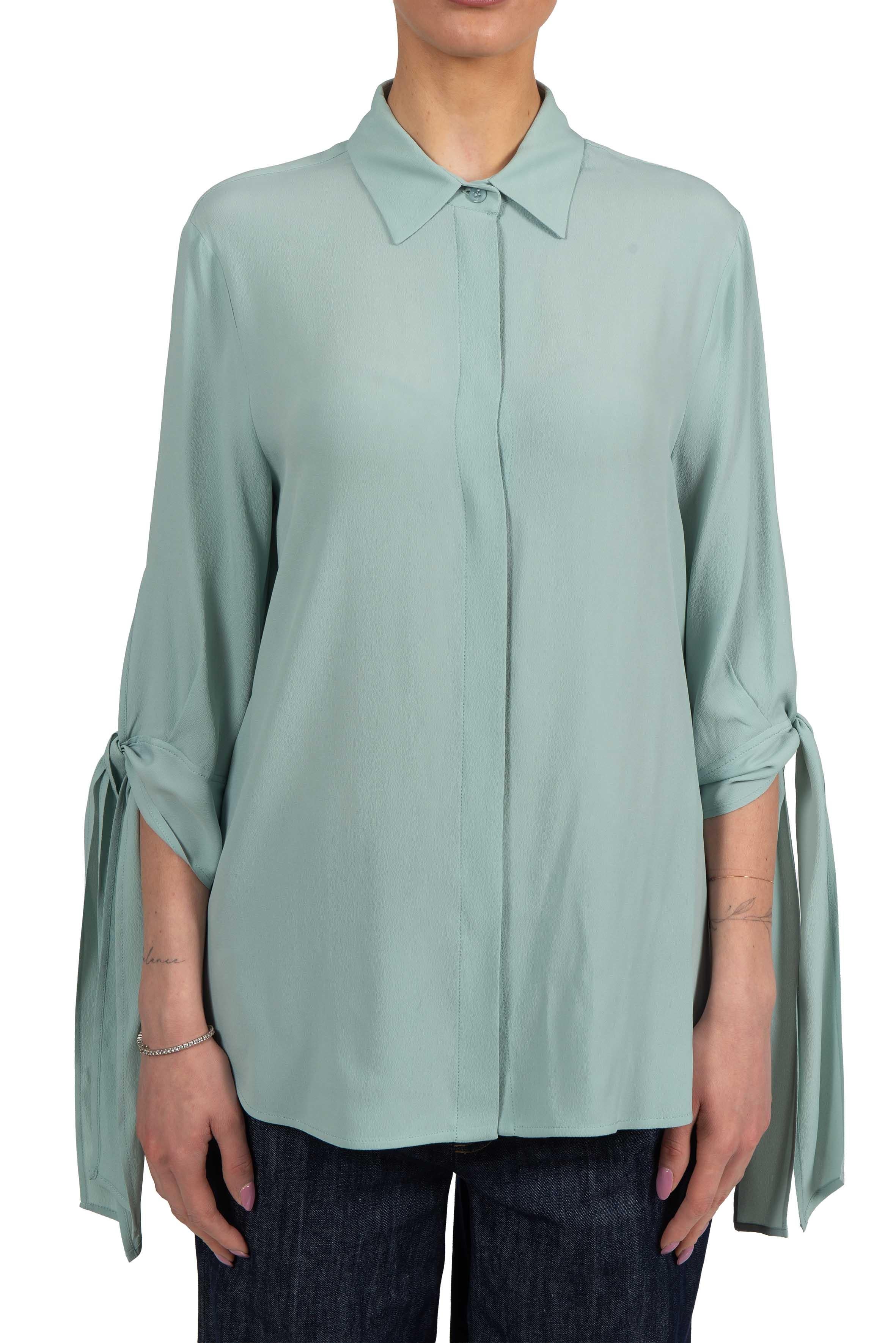 Camicia Brittani verde acqua BRITTANI ORIE SEMICOUTURE