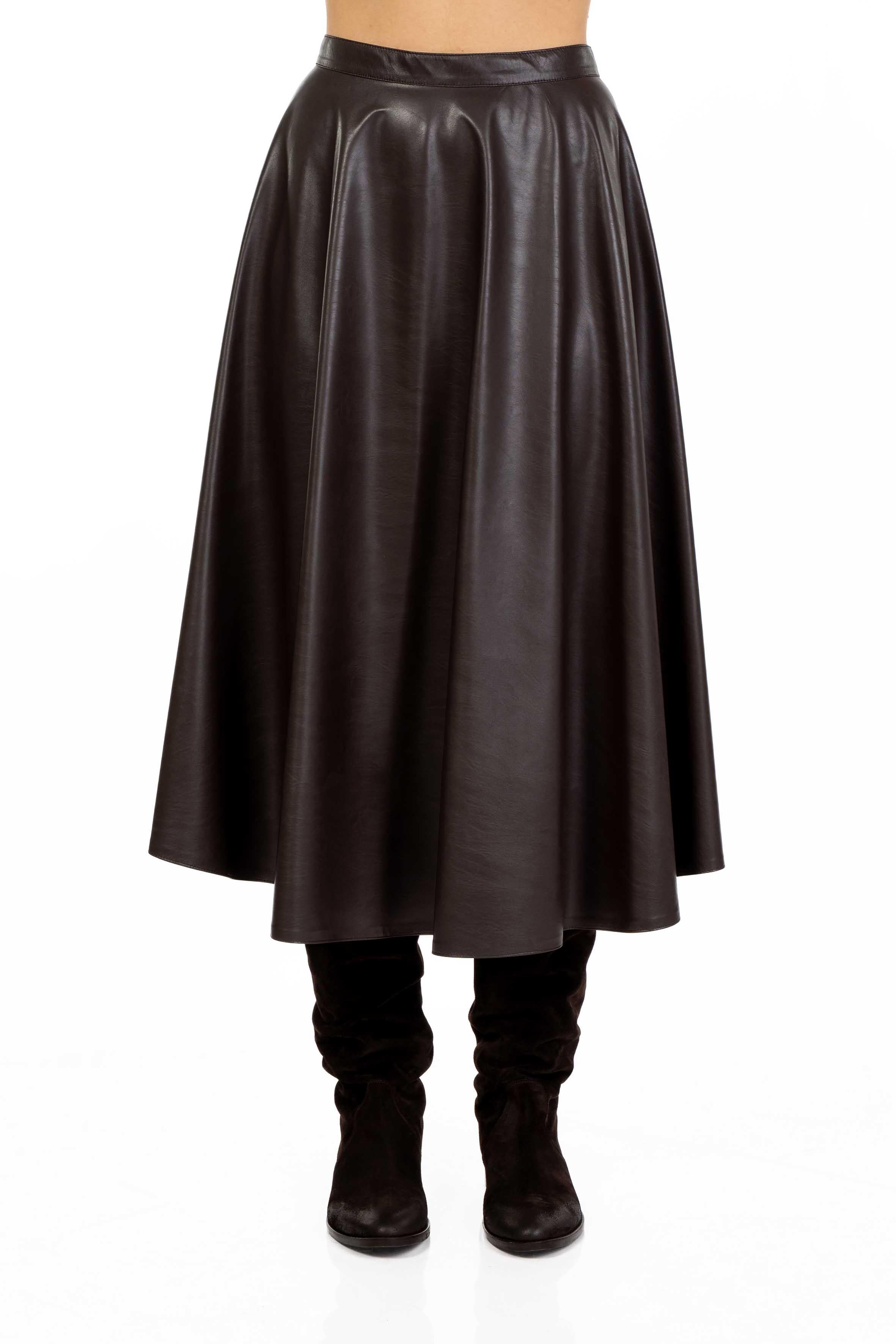 Gonna a ruota in ecopelle 2266 2909 CAFFE ALICE MILLER