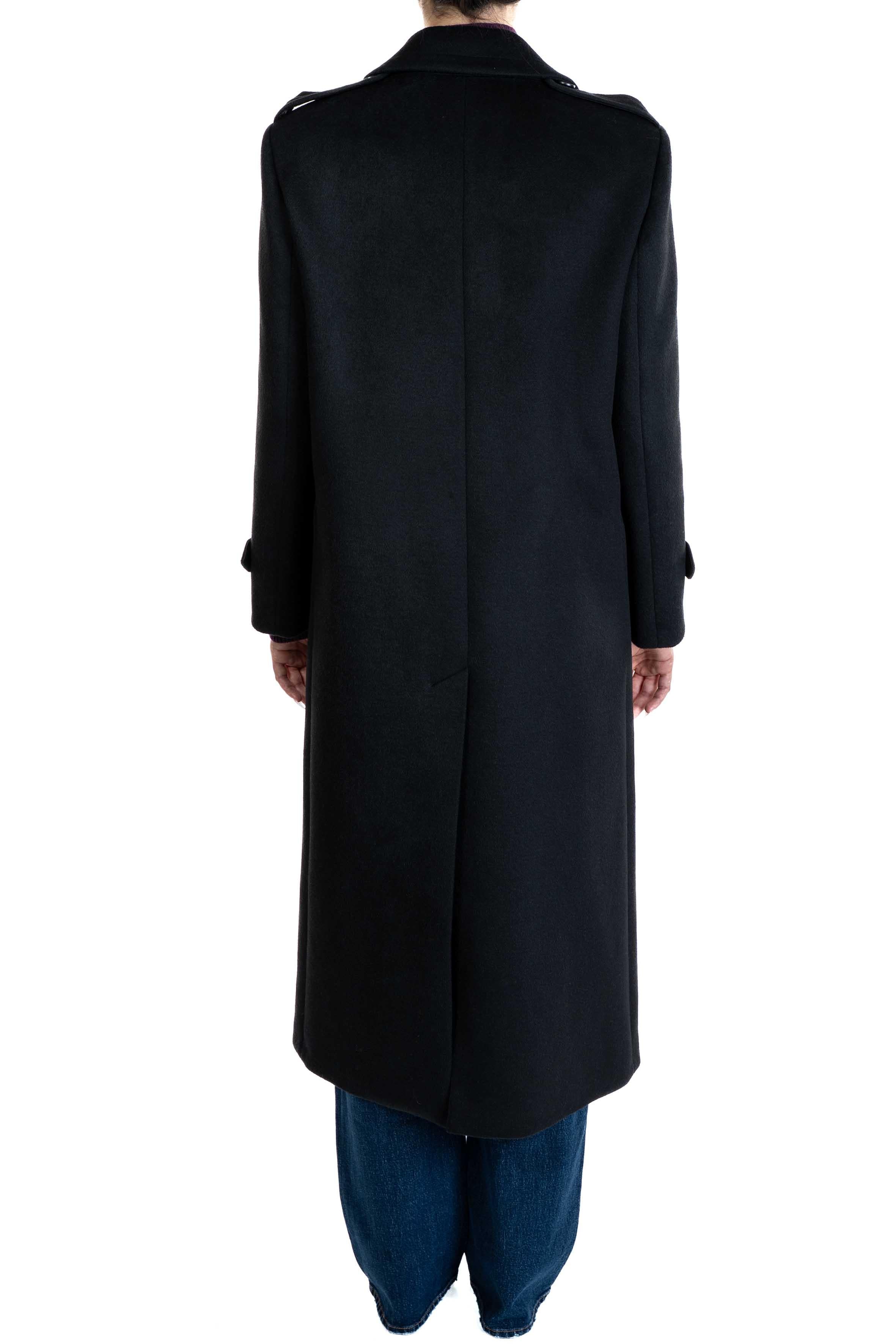 Cappotto over doppiopetto nero 4735 4340 N ALICE MILLER