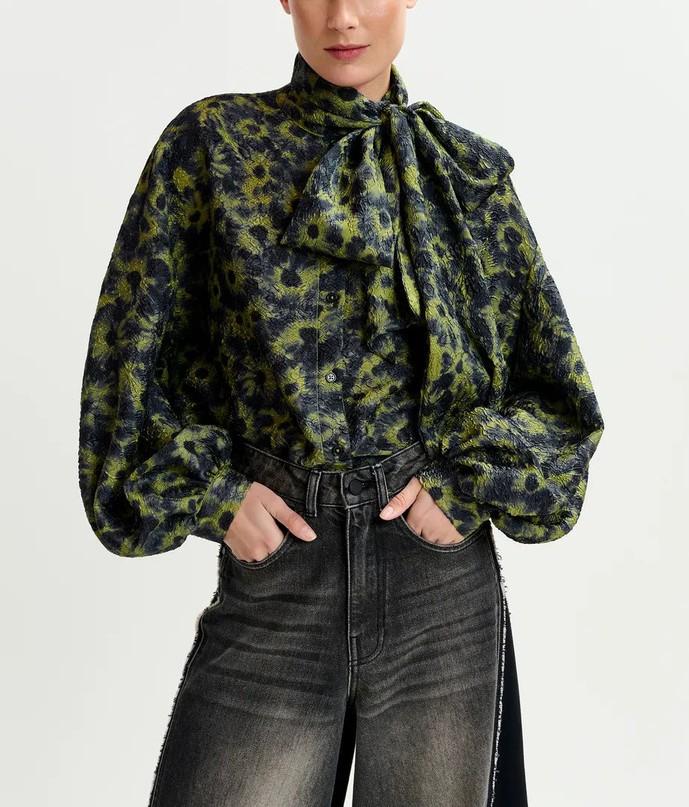 Blusa Illicium ILLICIUM OLIVA ESSENTIEL ANTWERP