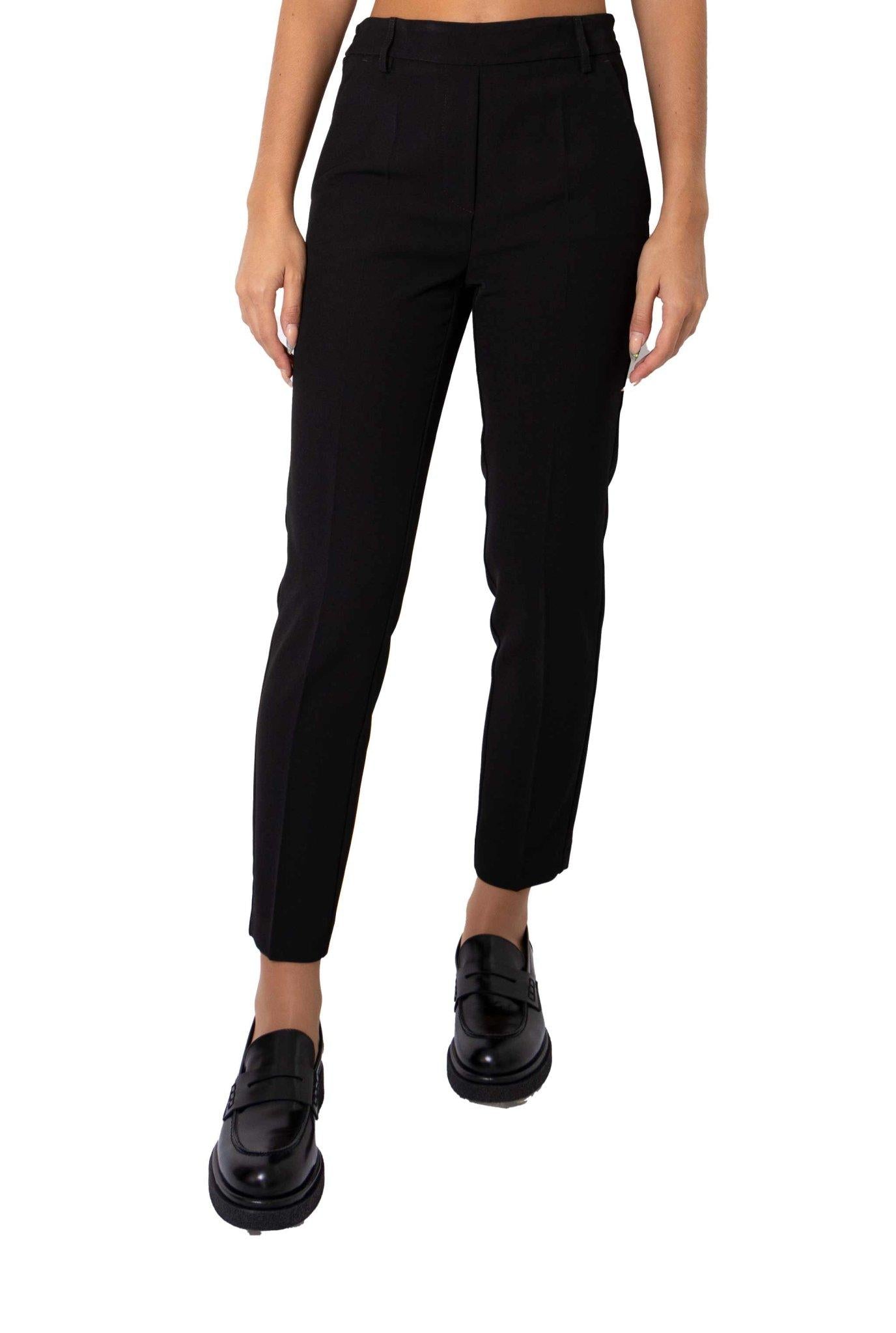 Pantalone nero con elastico 3276 2733 N ALICE MILLER