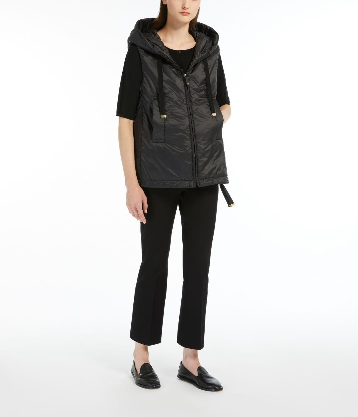 Gilet Greengo nero GREENGO 009 MAX MARA THE CUBE