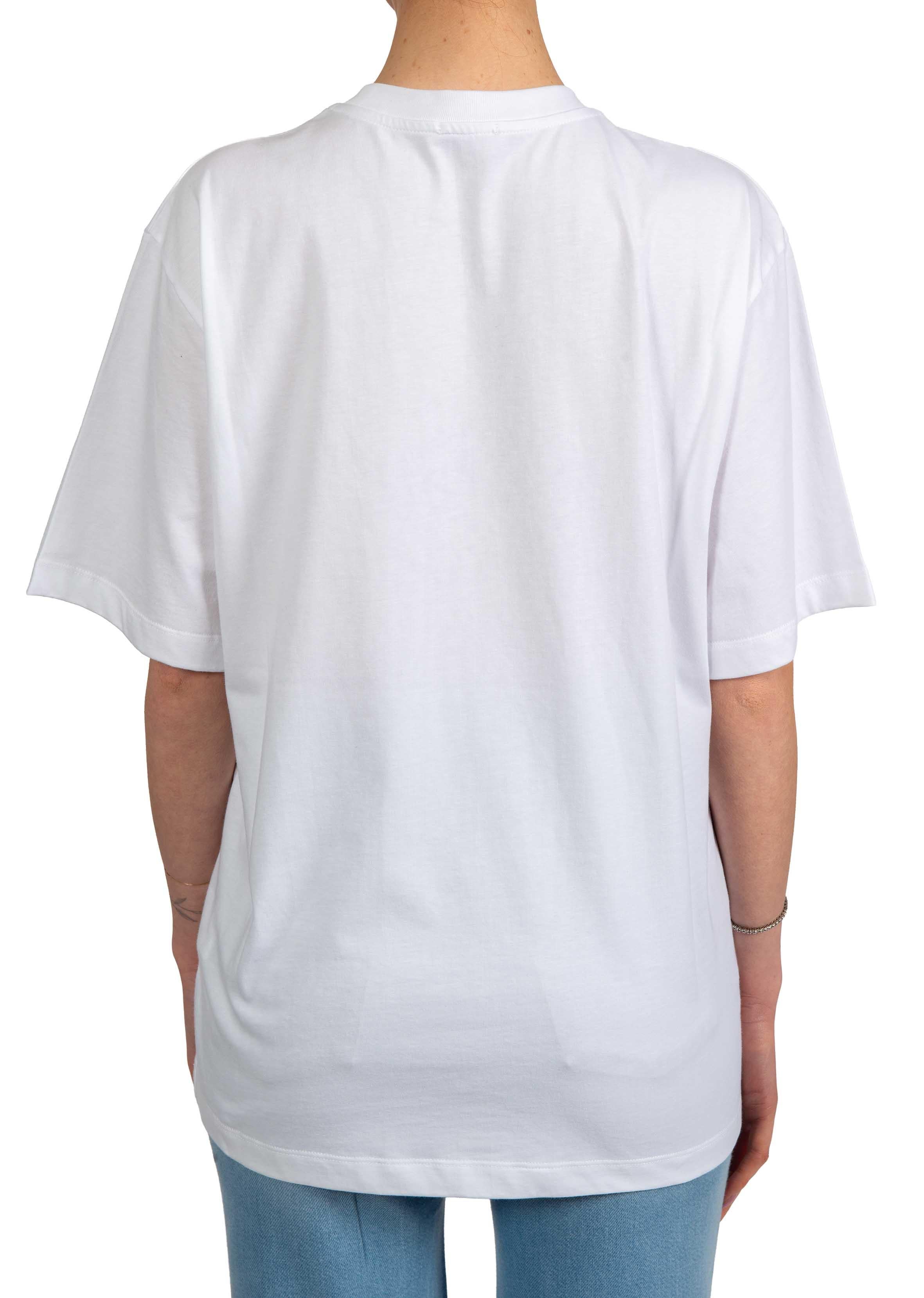 T-shirt stampa Stella Jean JT452 BIANCO STELLA JEAN