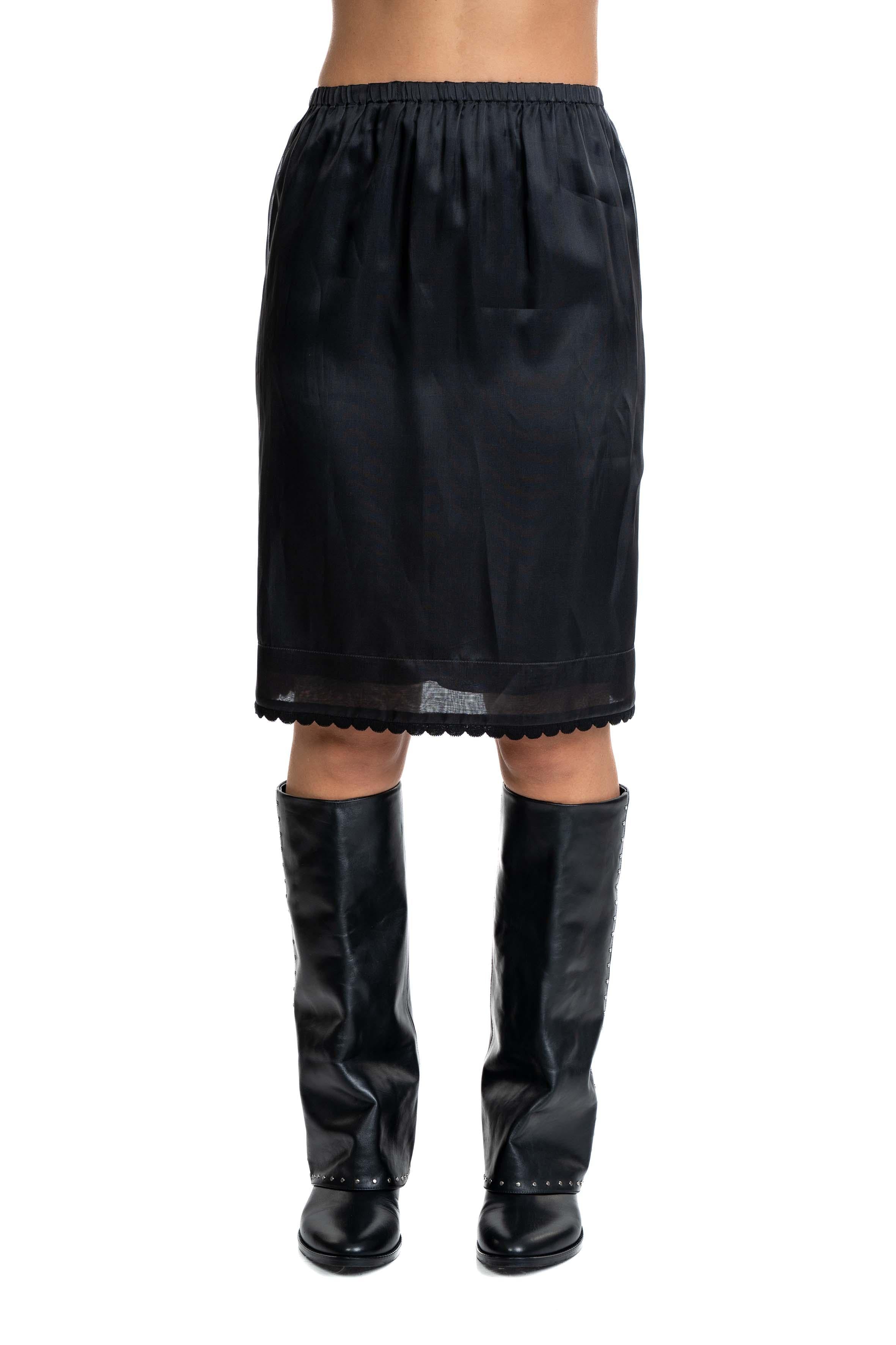 Gonna in tulle c031 nera C031 NERO N° 21