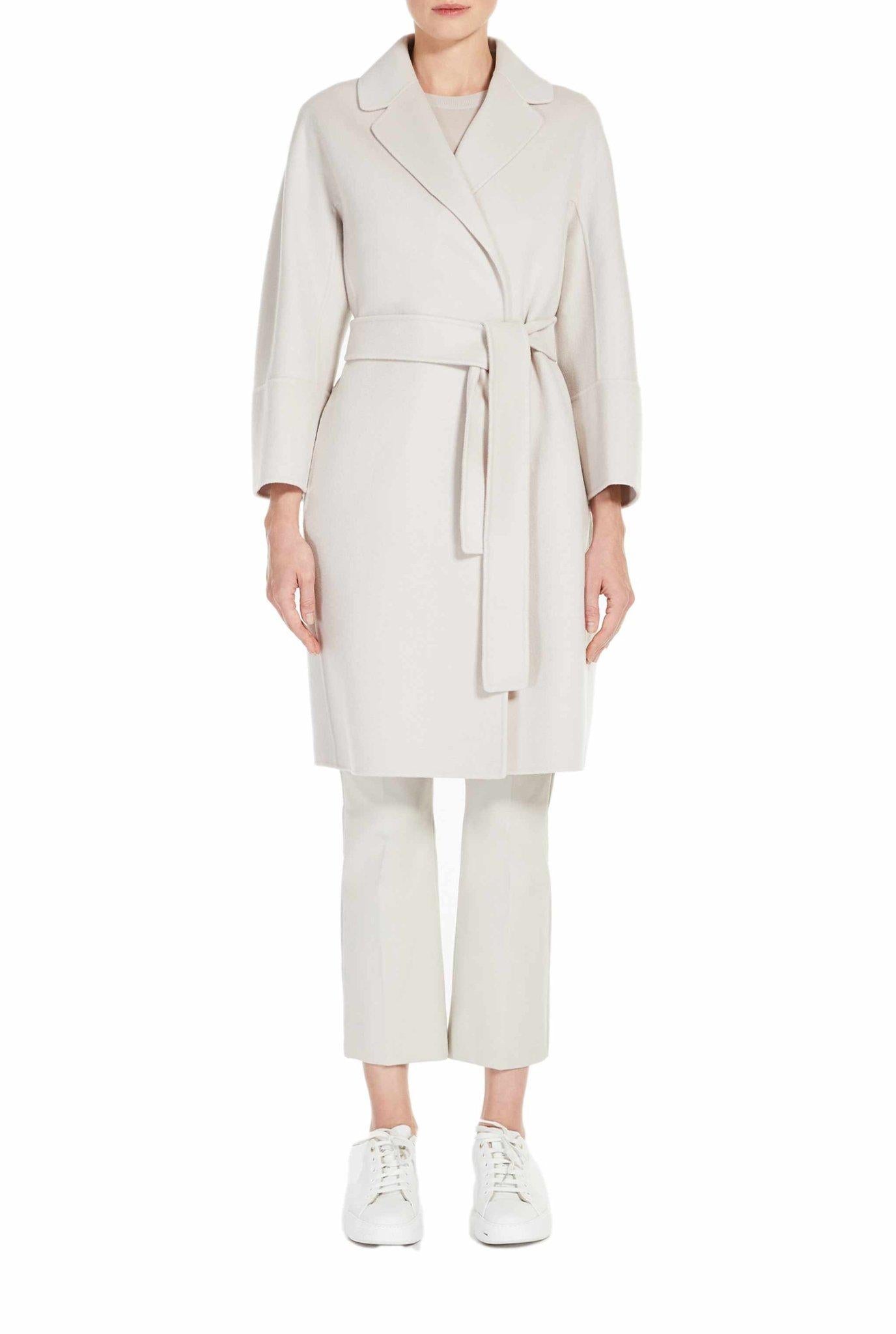 Cappotto Arona panna cipriato corto ARONA 055 MAX MARA