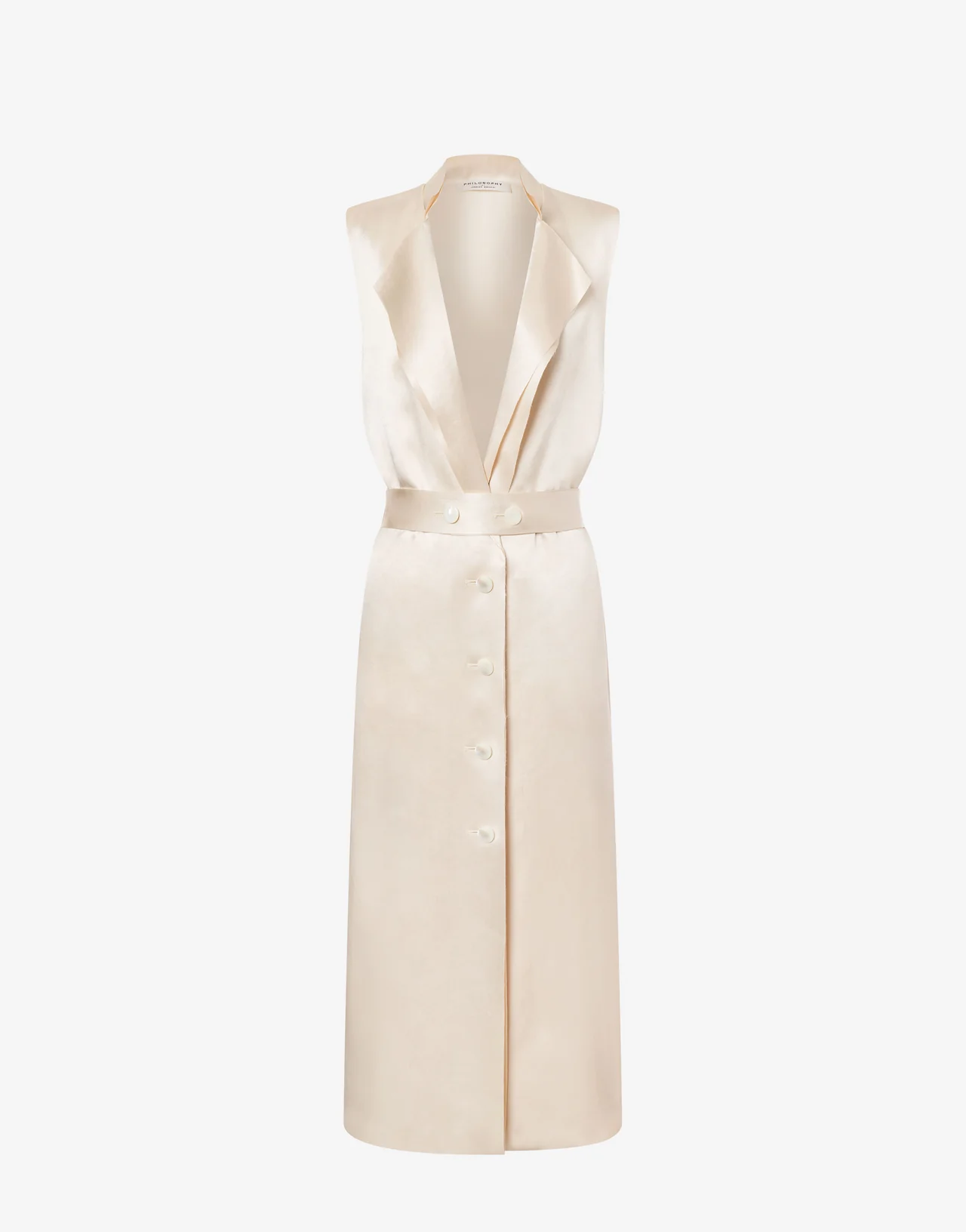Gilet in duchesse avorio 1004 0723 003 avorio PHILOSOPHY