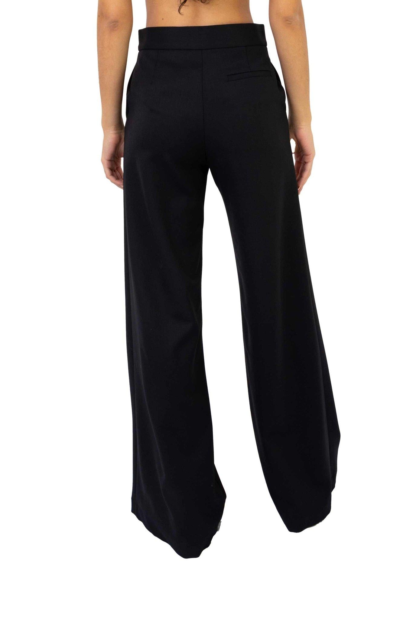 Pantalone in lana nero 3542MDP16 N MSGM