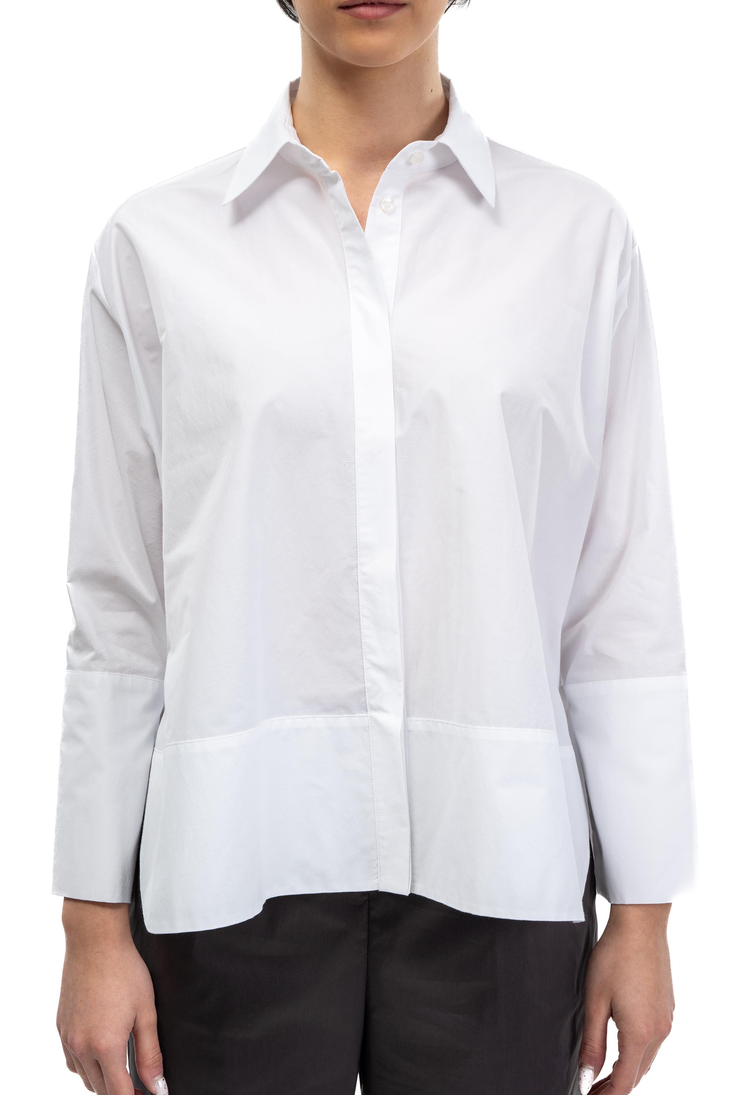 Camicia over lacci 60784 B D.EXTERIOR