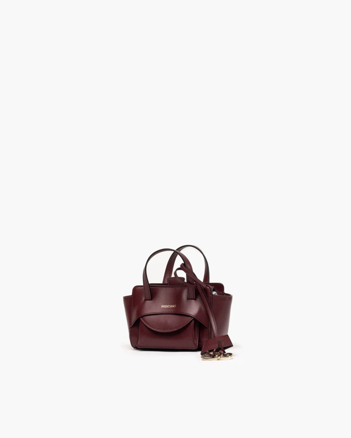 Borsa Flap XS bordò FLAP XS PREMIER WINE HIDESINS