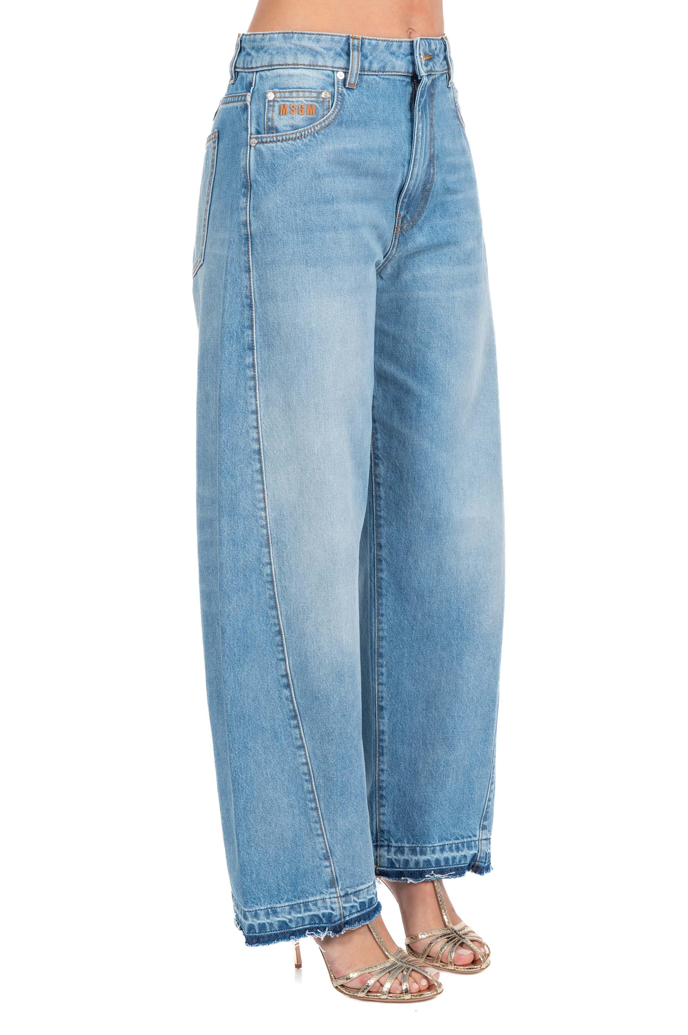 Jeans ballon MSGM 4041MDP239 BLUE MSGM