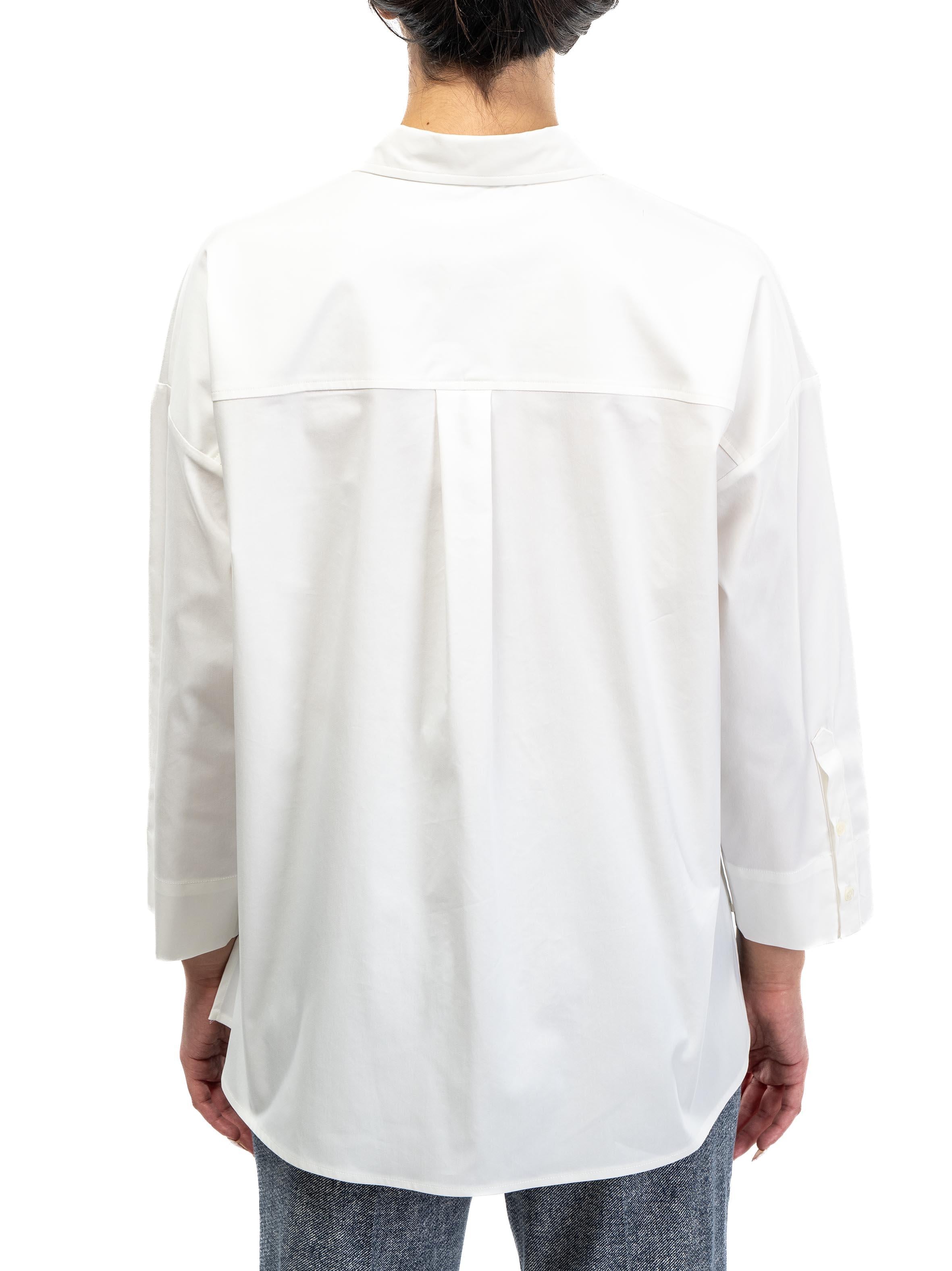 Camicia over bianca 4499 4283 B ALICE MILLER