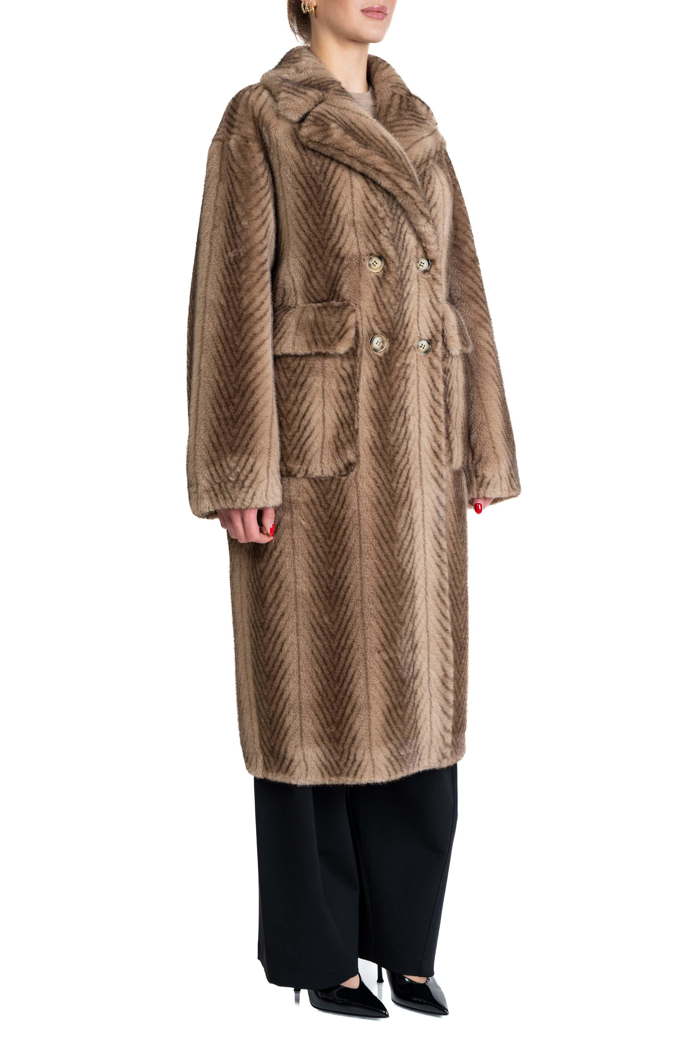 Cappotto marrone sfumato 8996 8996 HAZEL SWORD