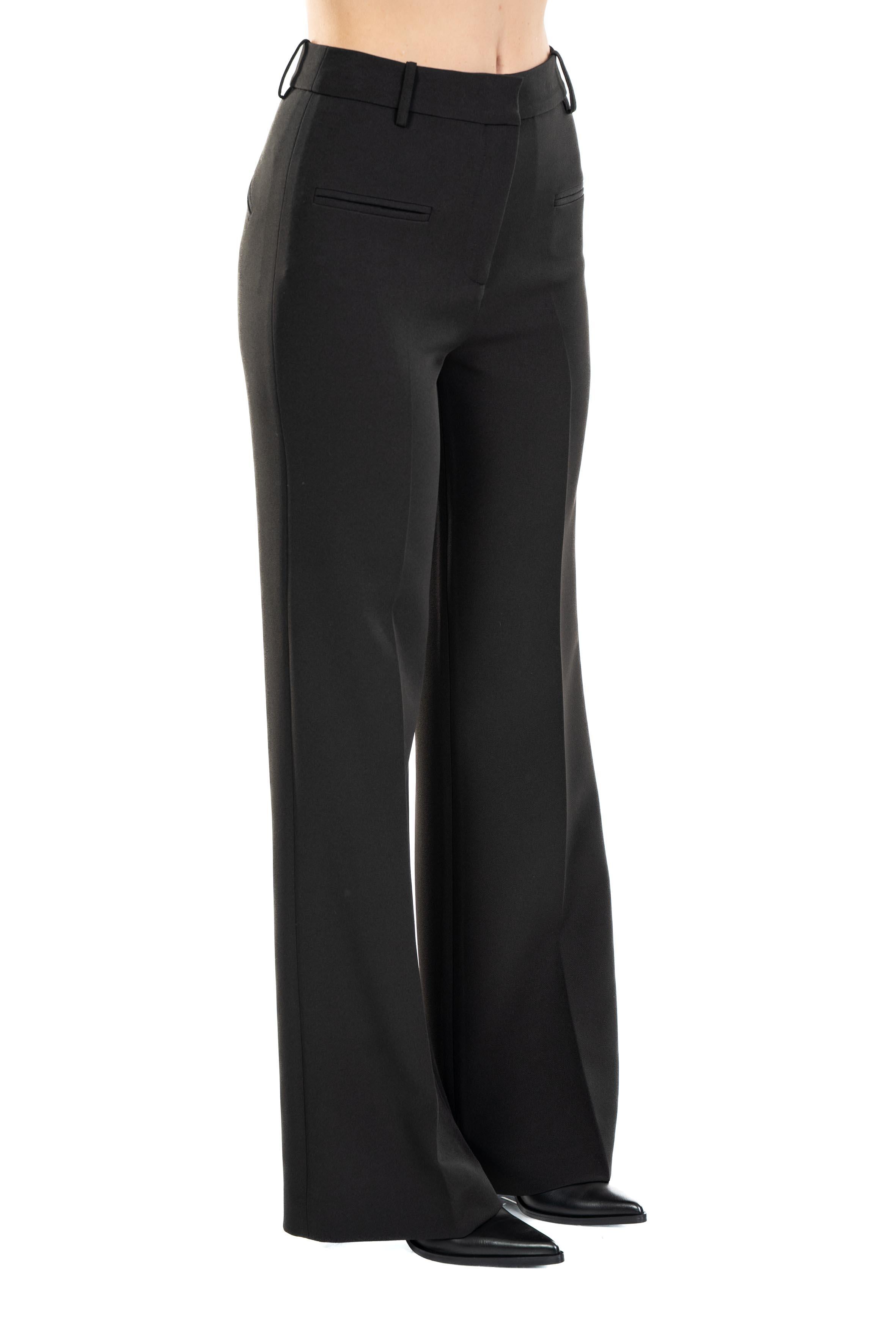 pantalone dritto 30809 BLACK FEDERICA TOSI