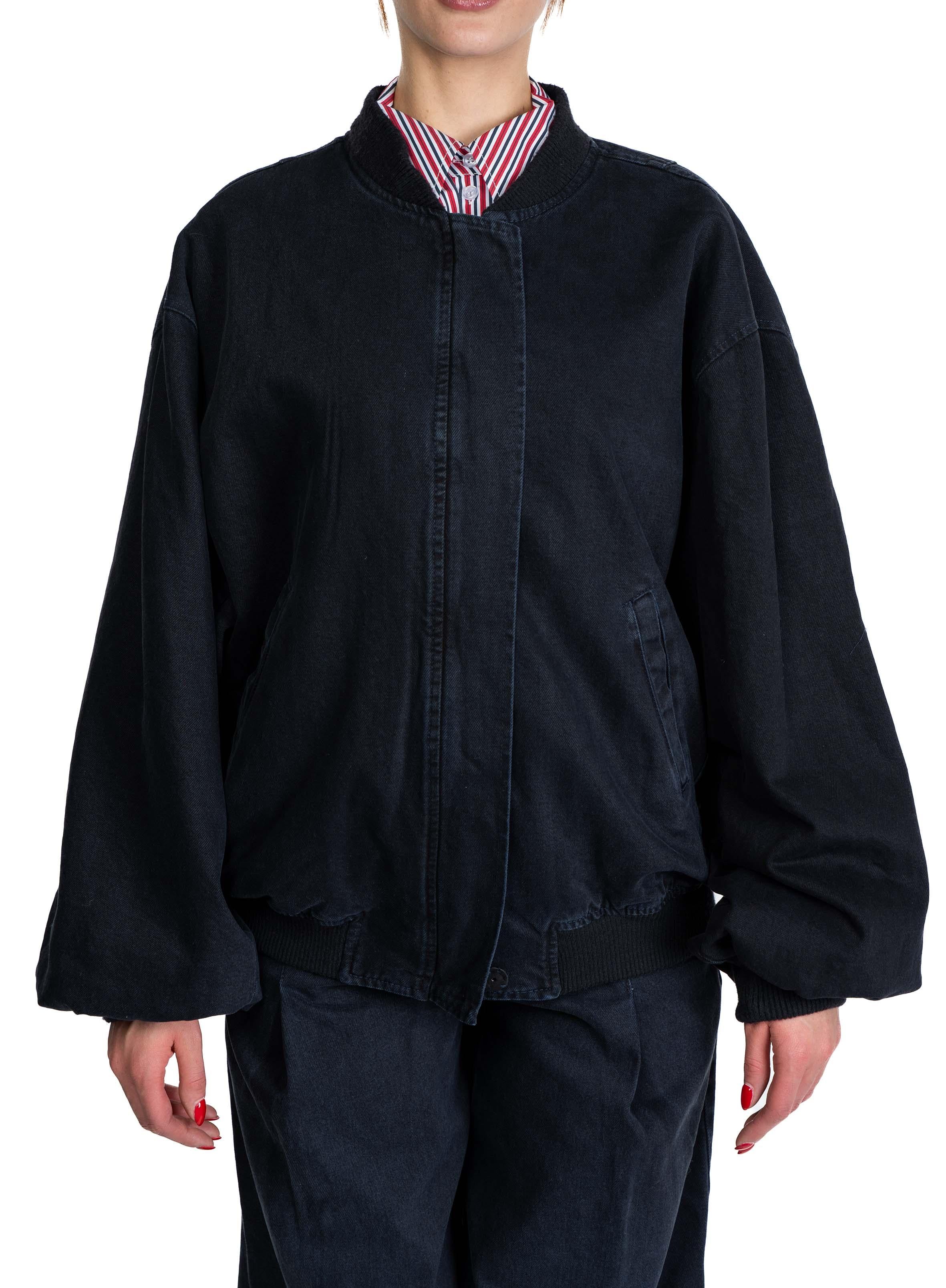 Bomber in Jeans 30250 30250 BLACK FEDERICA TOSI