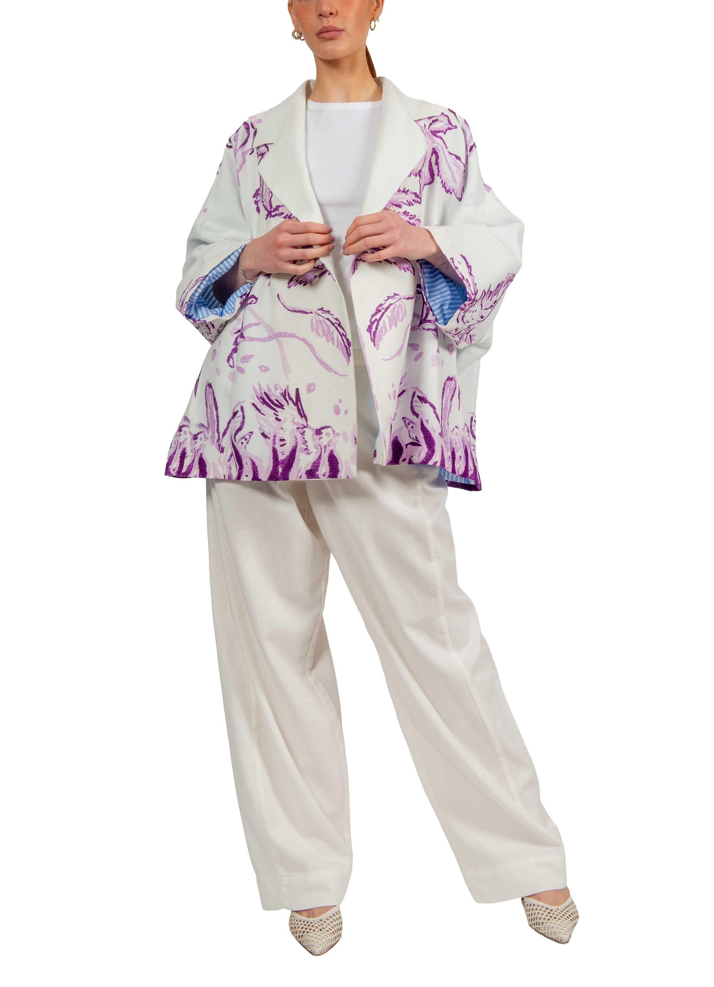 Caban Stella Jean stampa palma. JC426 STAMPA PALMA STELLA JEAN