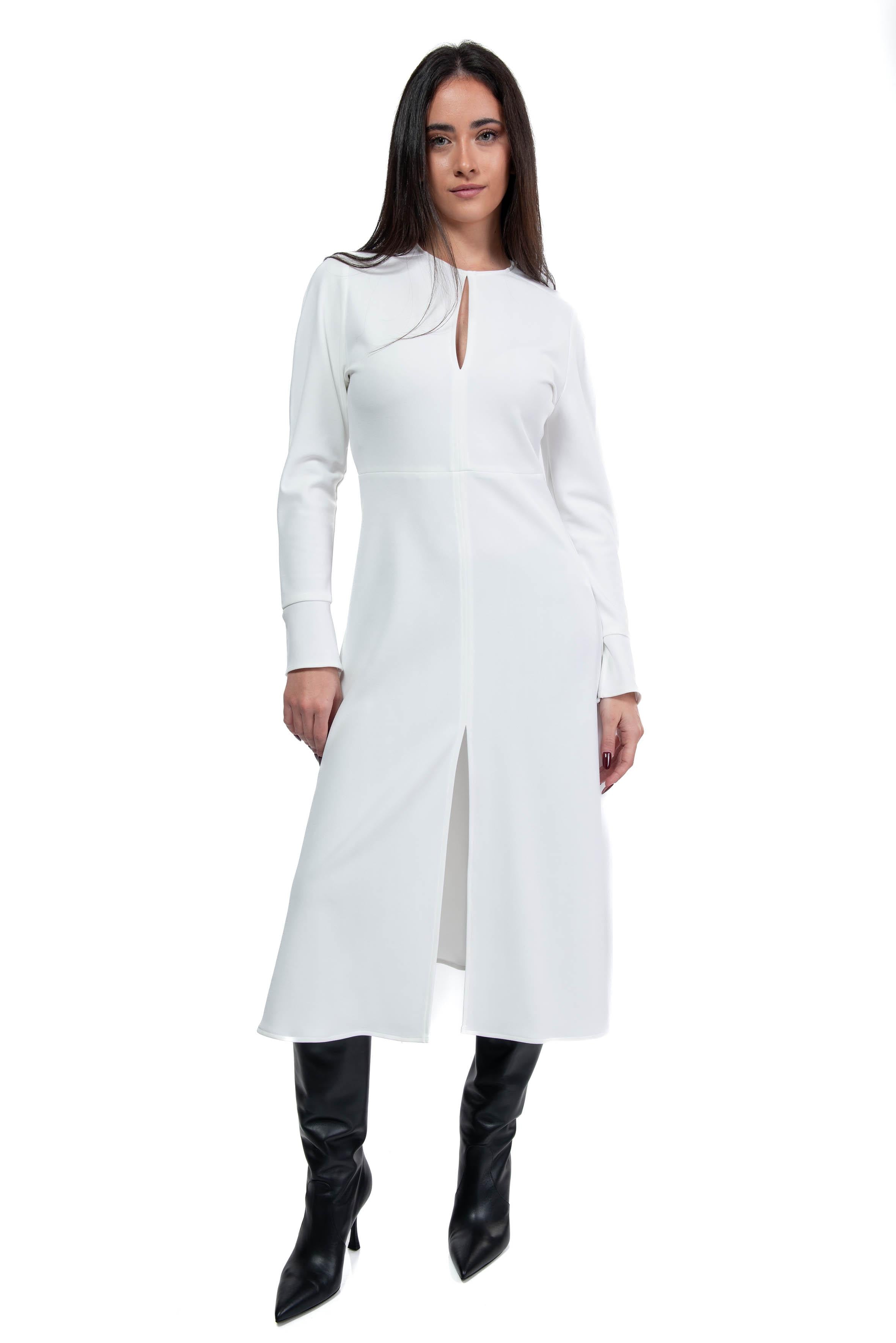 Abito lungo bianco 4295 2305 B ALICE MILLER