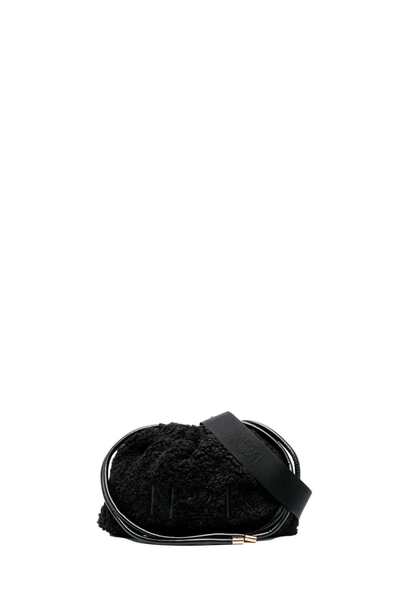 Borsa EVA in shearling nera 0901 PELLE N N° 21