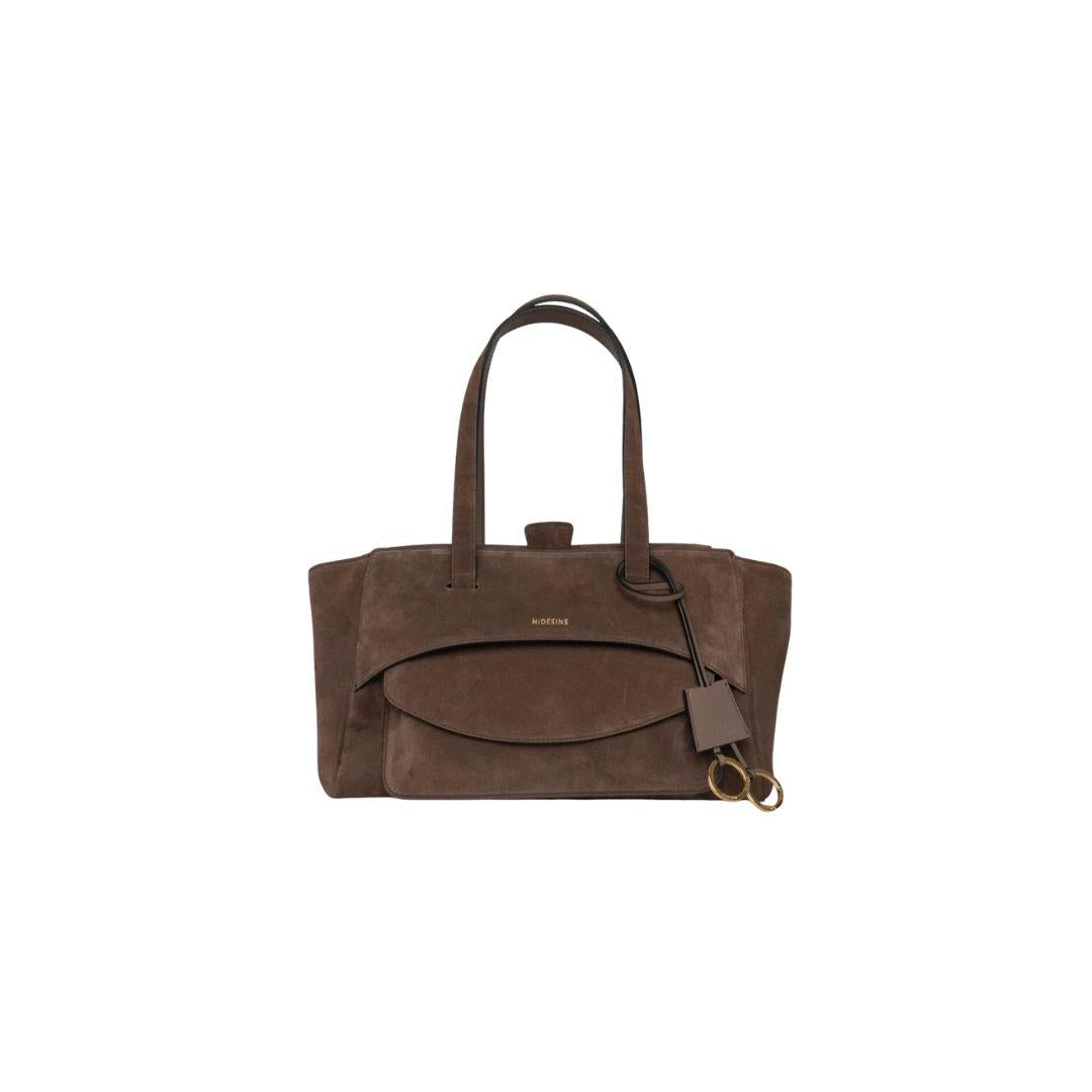 Borsa Basset BS21 chocolate BS21 BASSET CHOCOLATE HIDESINS