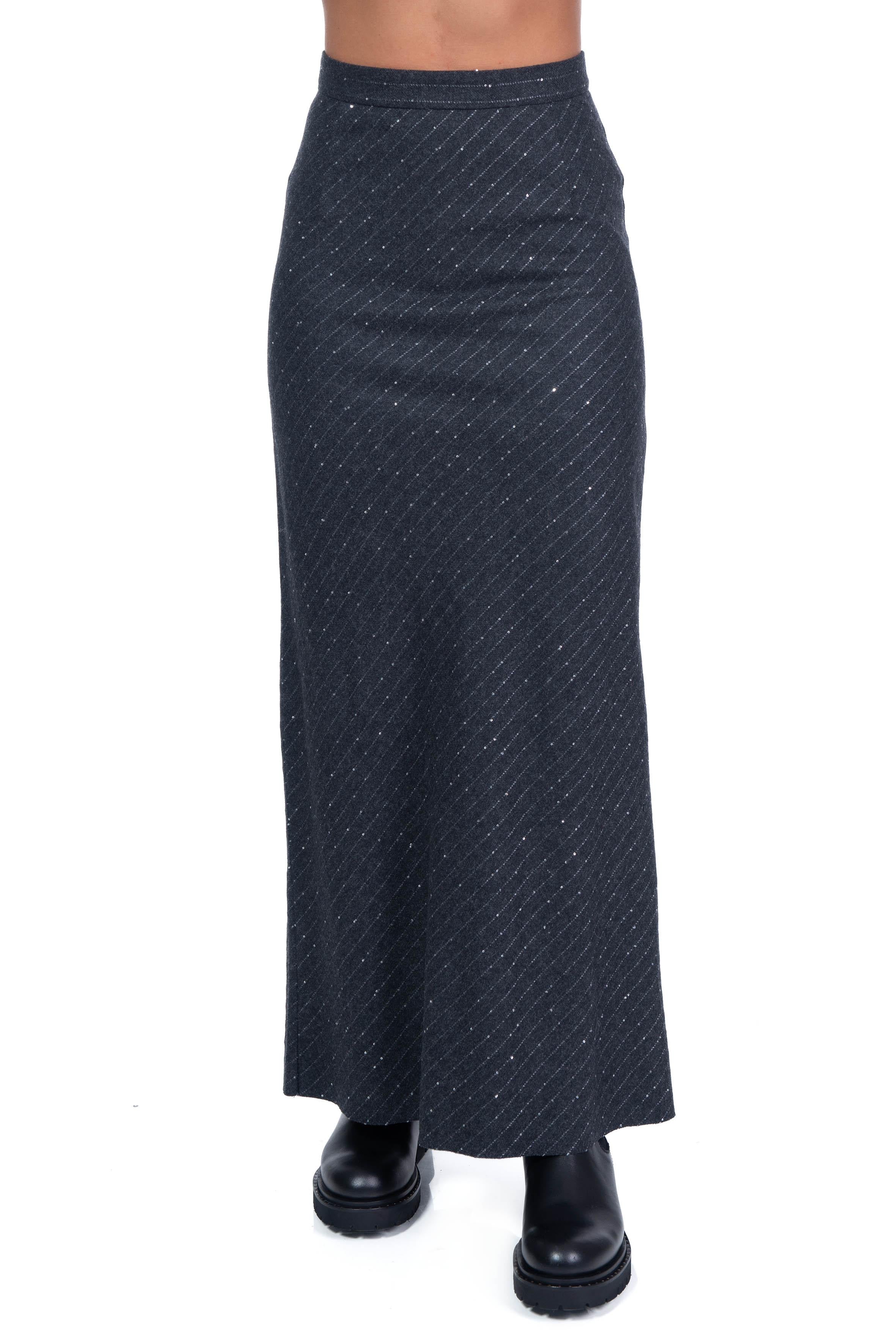 Gonna lounguette gessata J4015084 G JUCCA