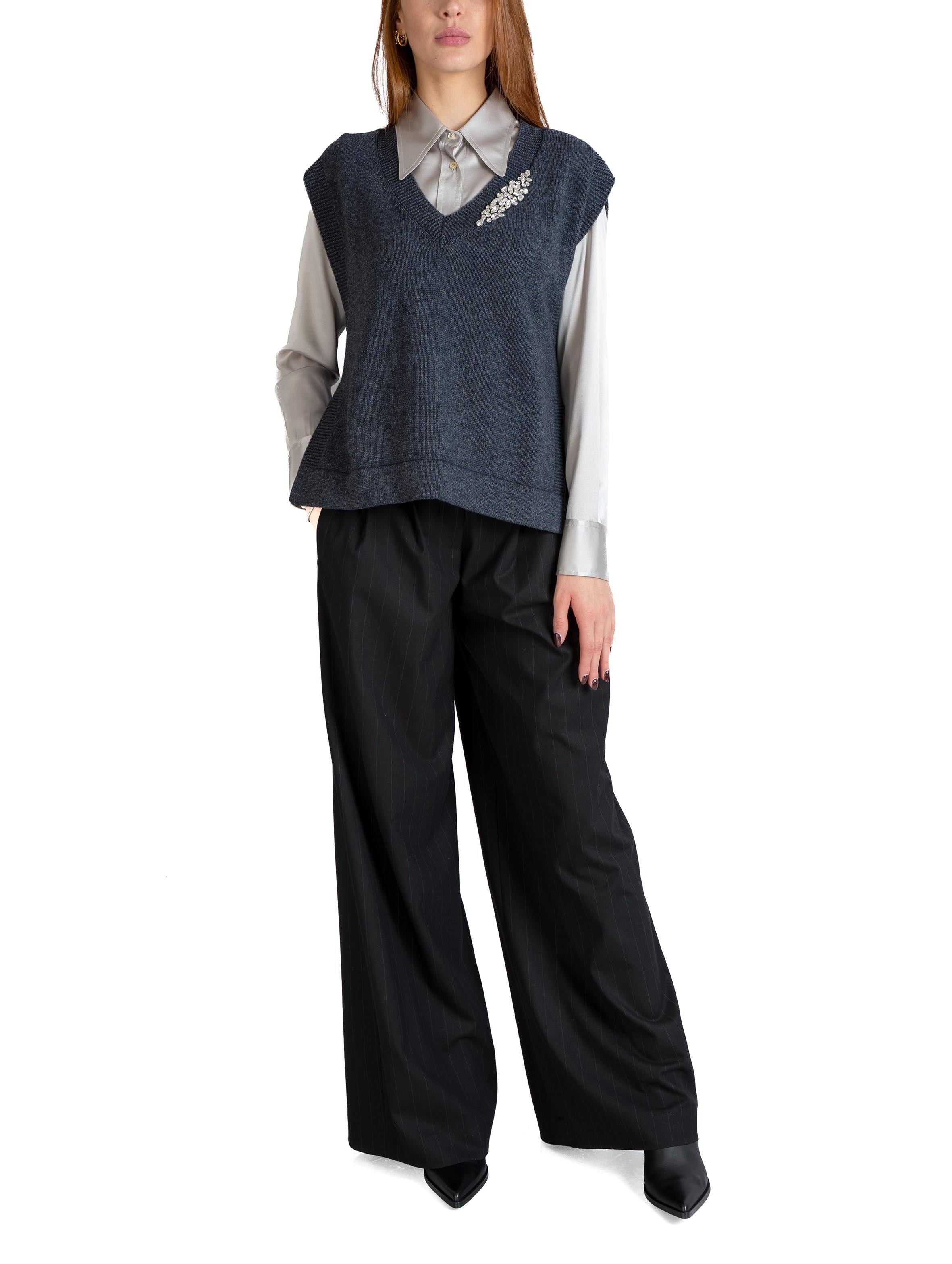 Gilet Abilene antracite ABILENE ANTRACITE LIVIANA CONTI