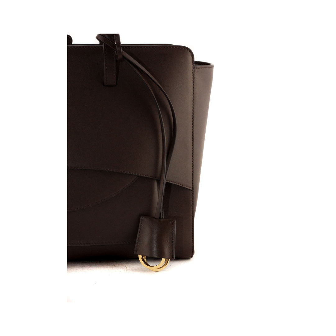Borsa Flap L testa di moro FLAP L PREMIER MORO HIDESINS