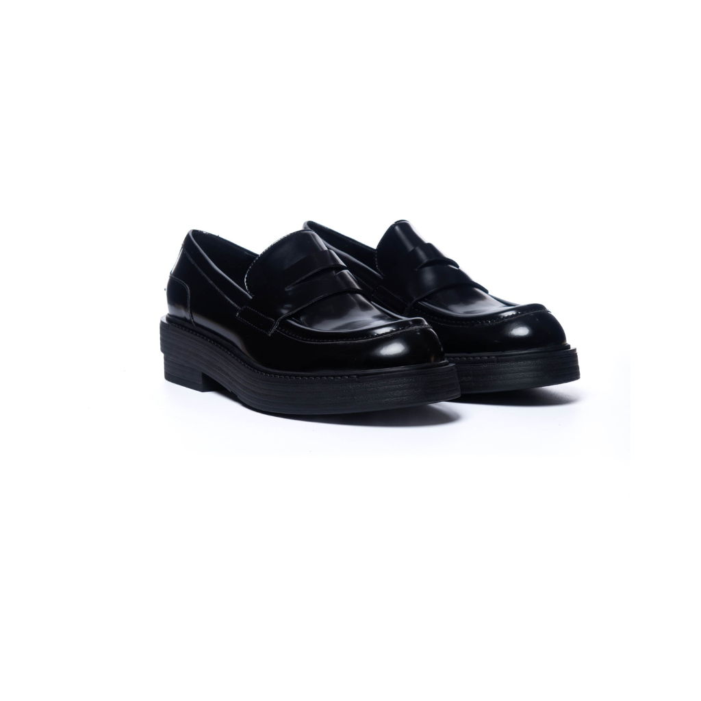 Mocassino nero A5815 N STRATEGIA