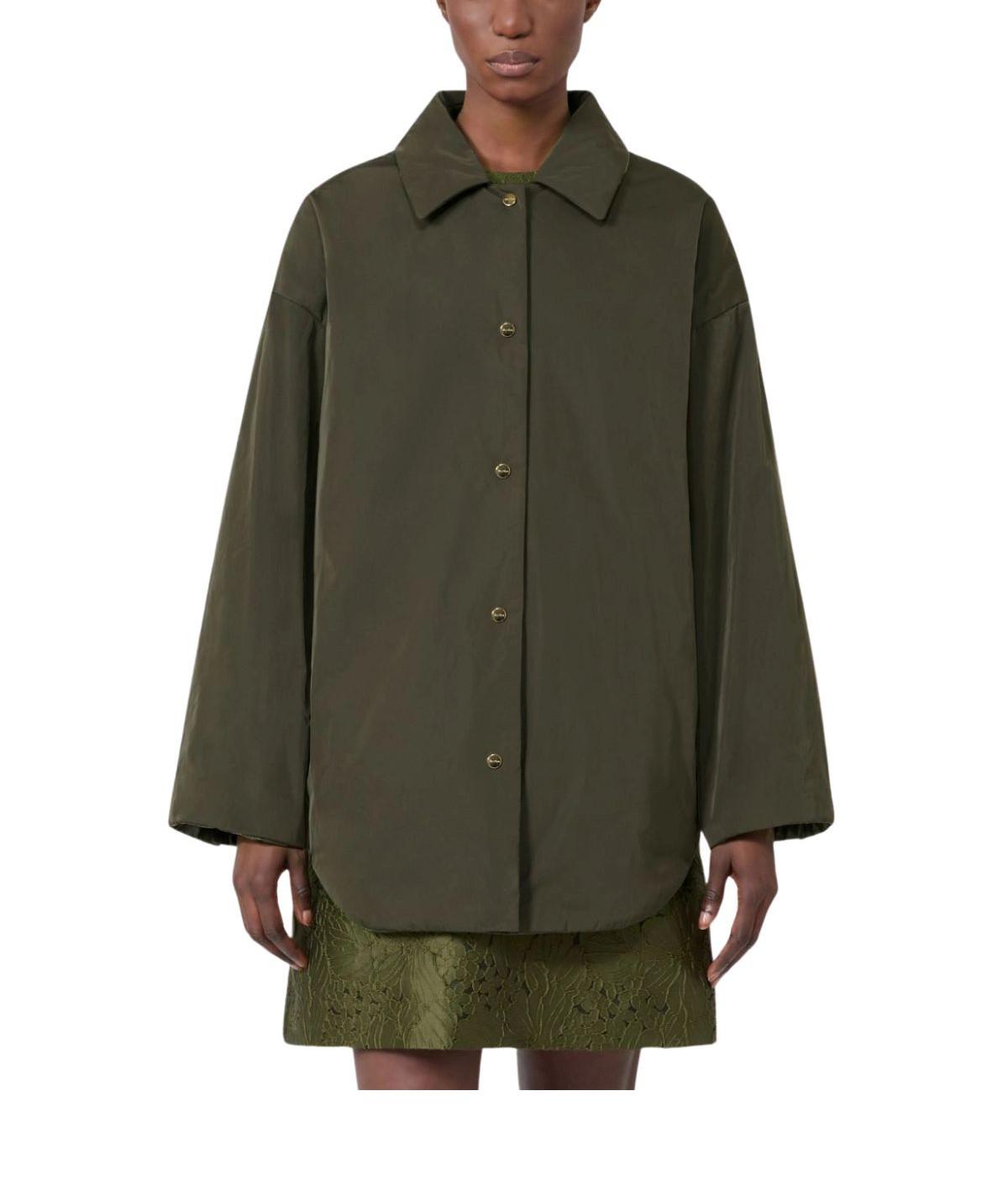 Giaccone imbottita reversibile verde kaki Carlotta CARLOTTA 012 VERDE MAX MARA THE CUBE