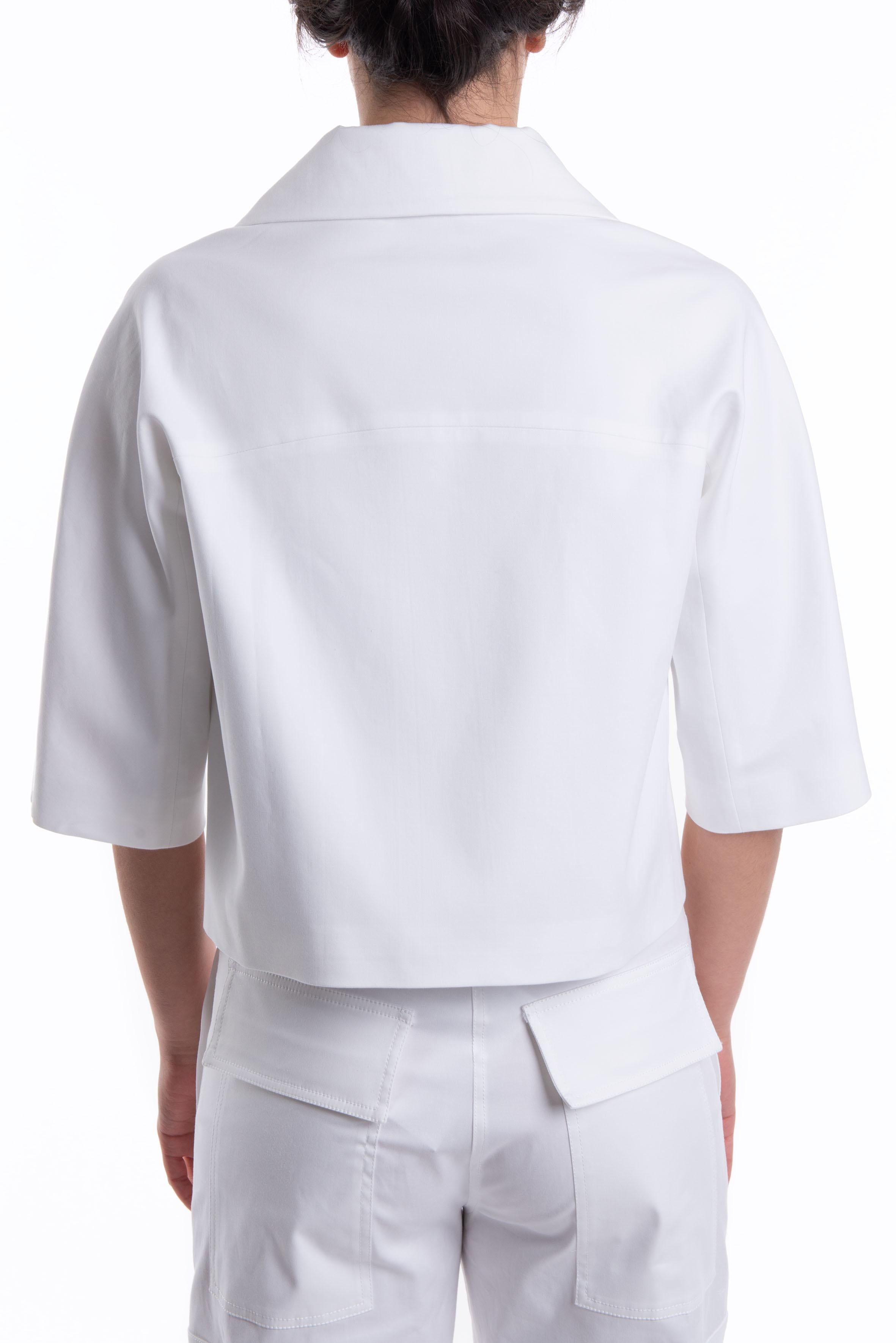 Giacca crop in cotone 4369 4153 B ALICE MILLER