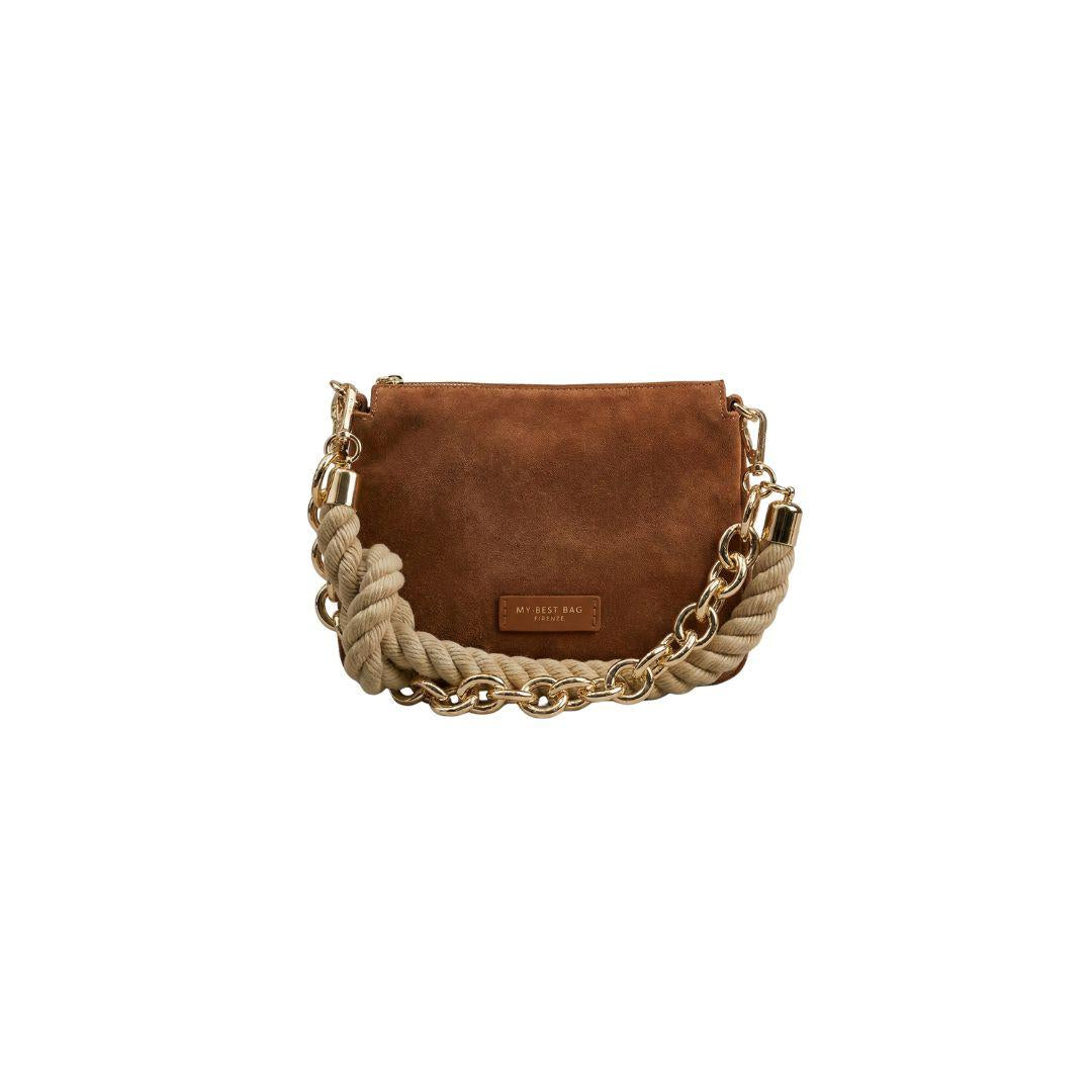 Borsa Reflex 2029 suede cuoio scuro REFLEX 2029 CUOIO SCURO MY BEST BAG