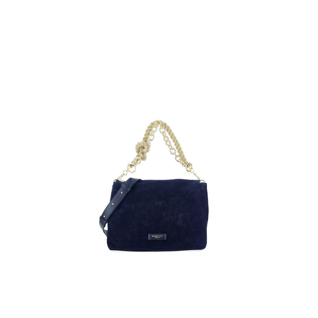 Borsa Reflex 2028 suede blu notte REFLEX 2028 BLU NOTTE MY BEST BAG