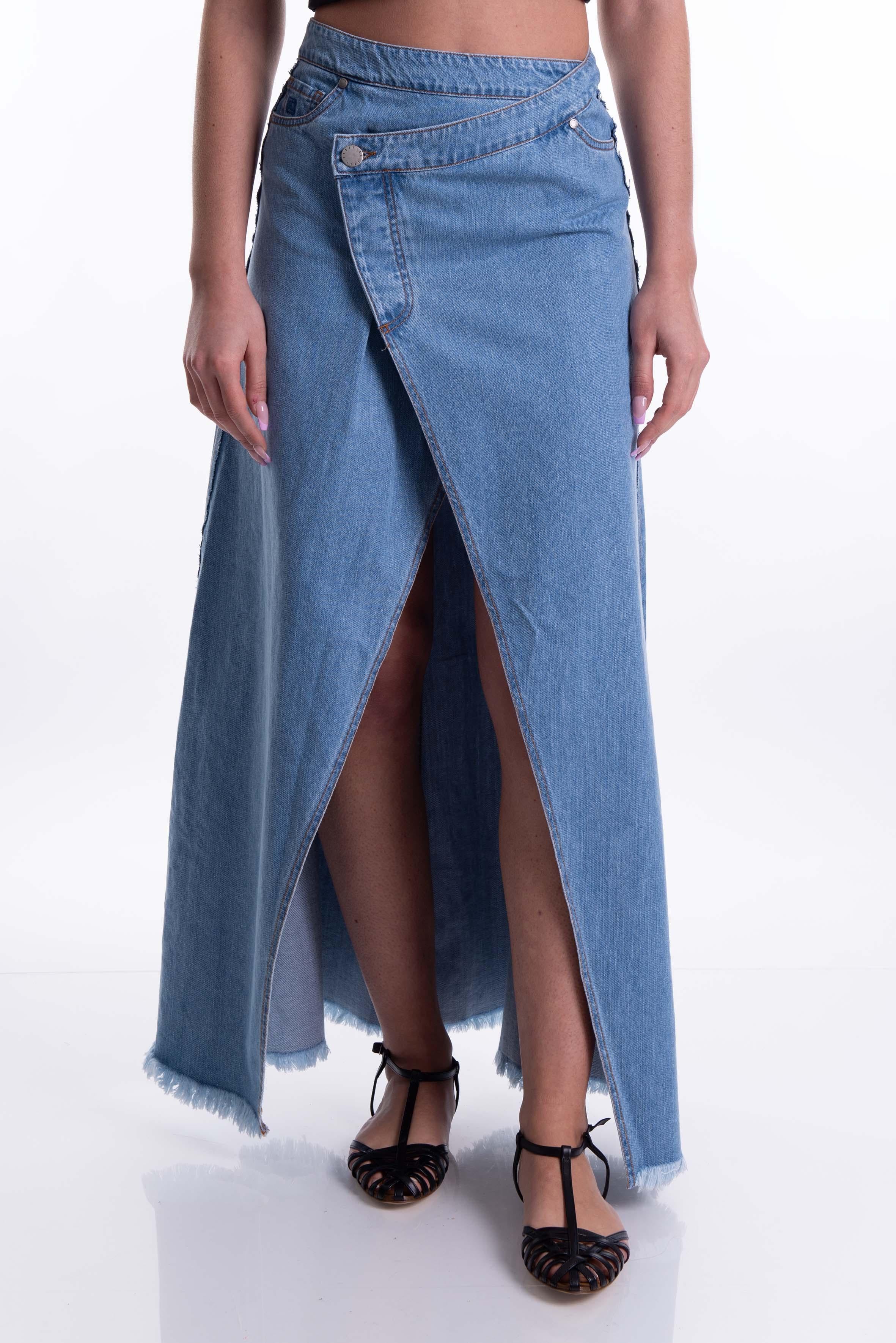 Gonna in denim GJ068 J FEDERICA TOSI