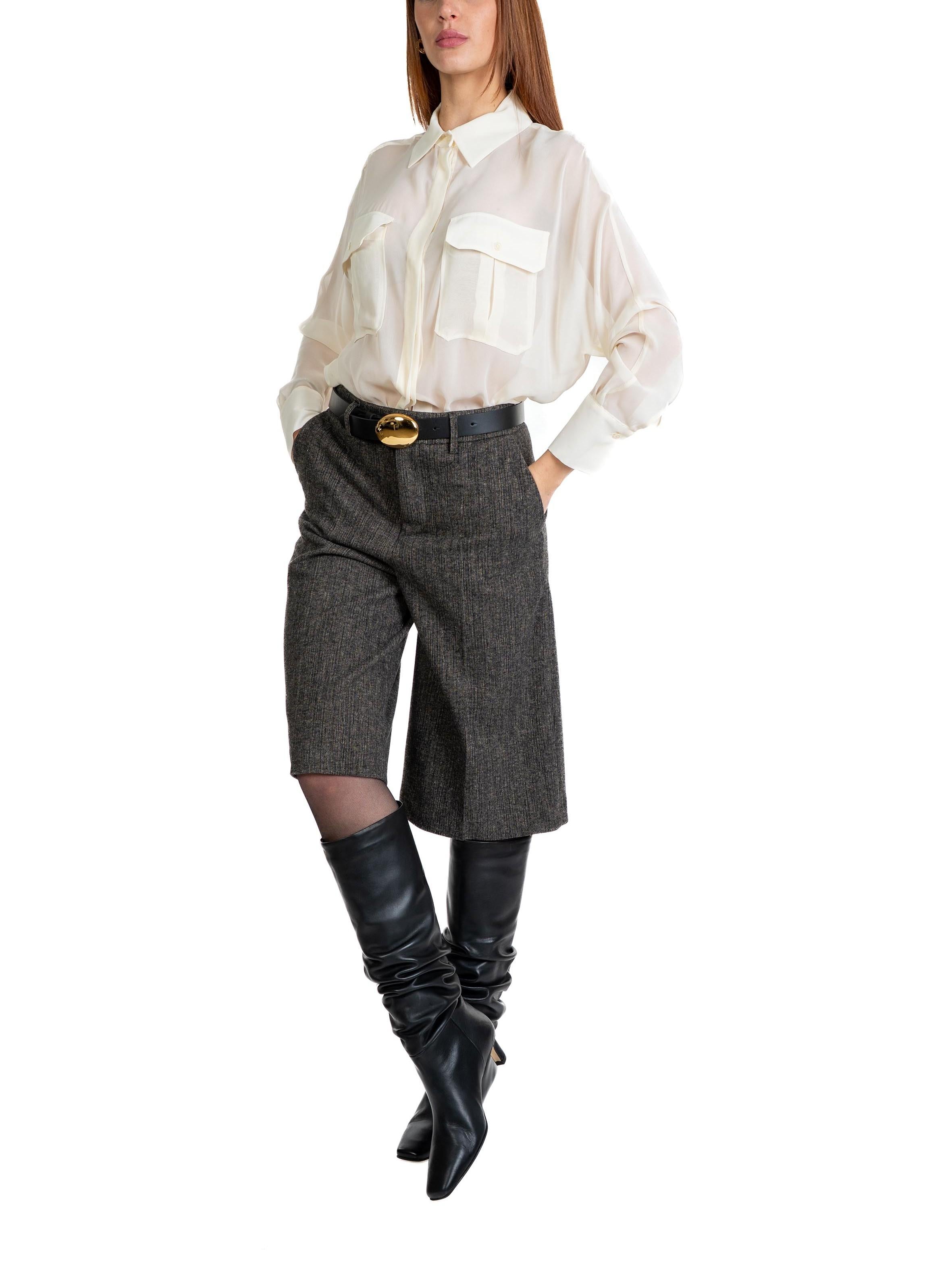 Bermuda nero e beige 4557 4384 MORO ALICE MILLER